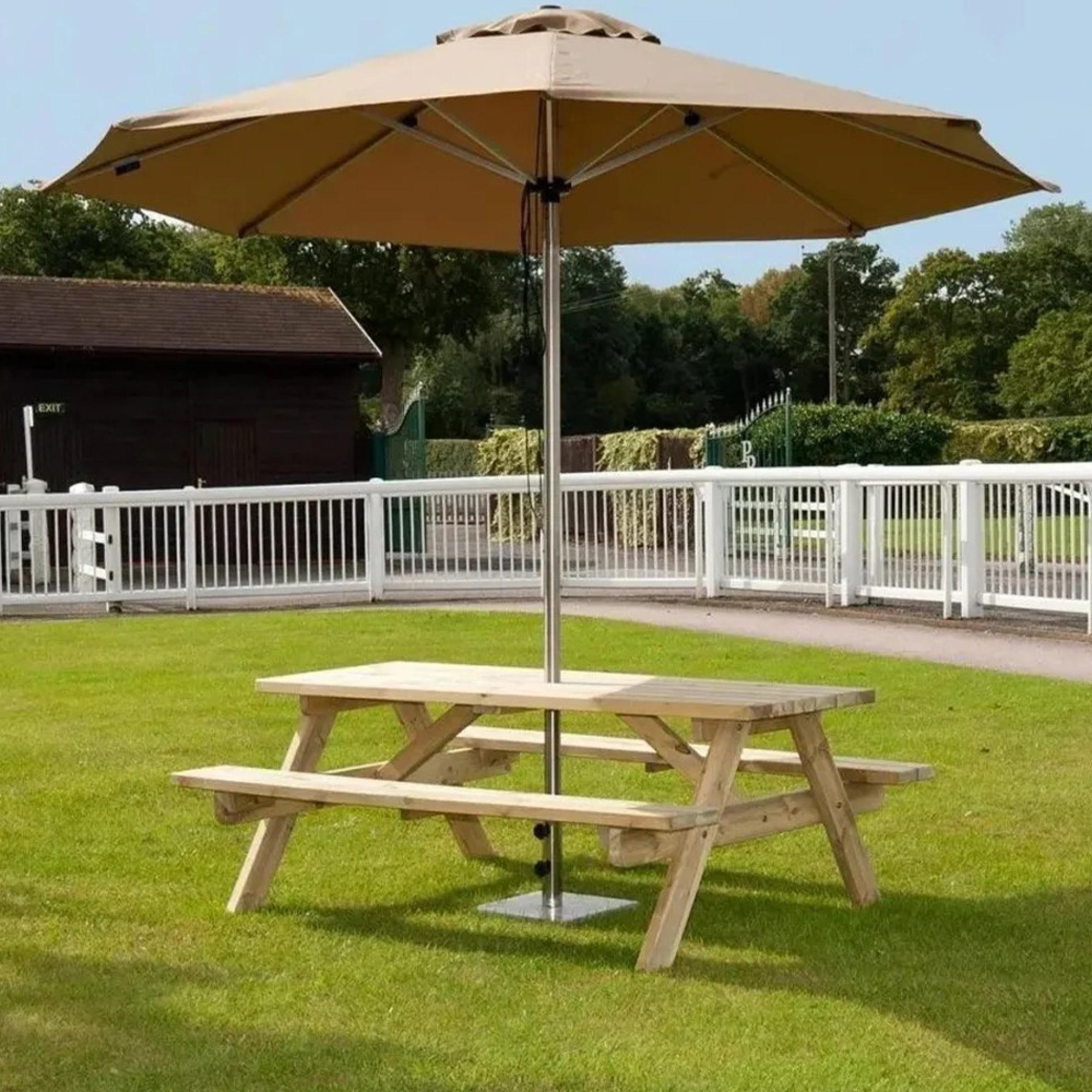 Pine Woburn Garden 5ft Picnic Table