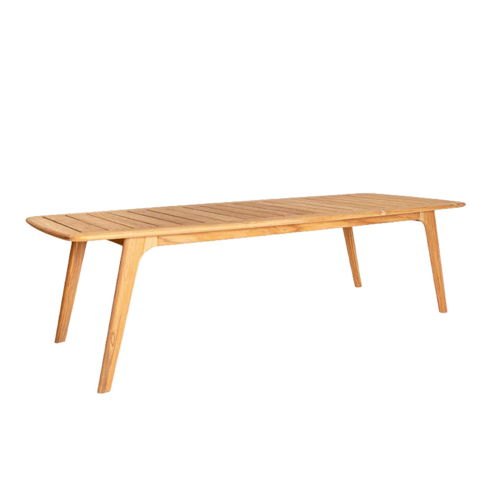 Dana Garden Dining Table - 12 Seater - 270cm - Teak Wood