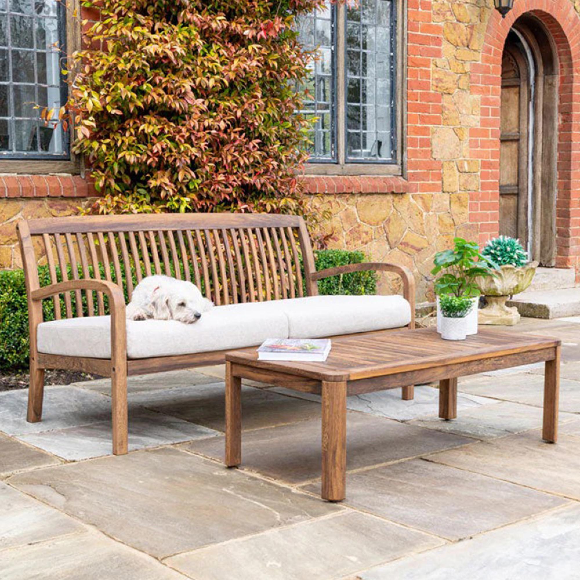 Bolney Coffee Table - Garden - Acacia Wood