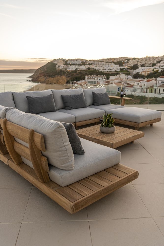 Sorrento Garden Coffee Table -  Square - Teak Wood