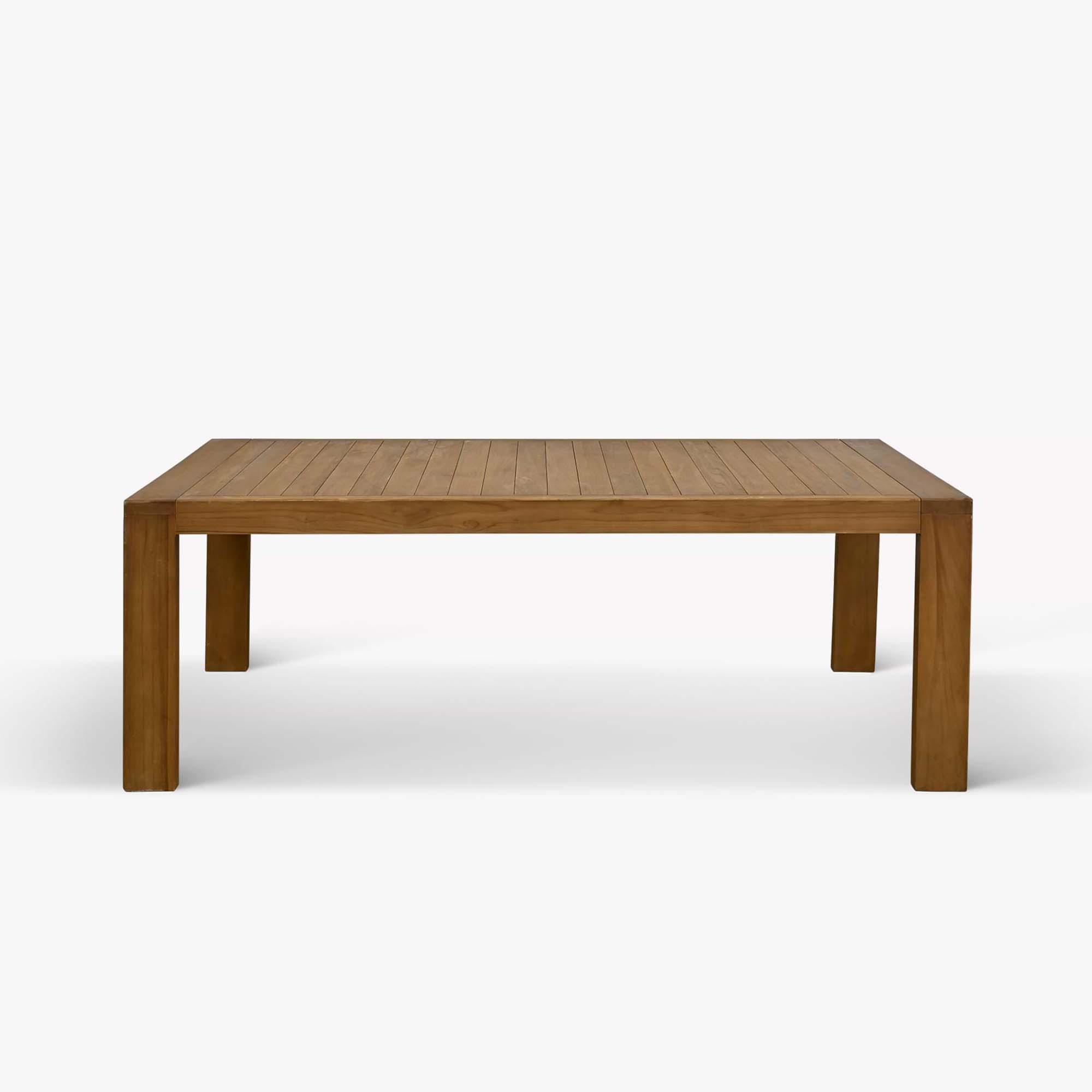 Radley Outdoor Dining Table Large Antique Wash Teak Wood