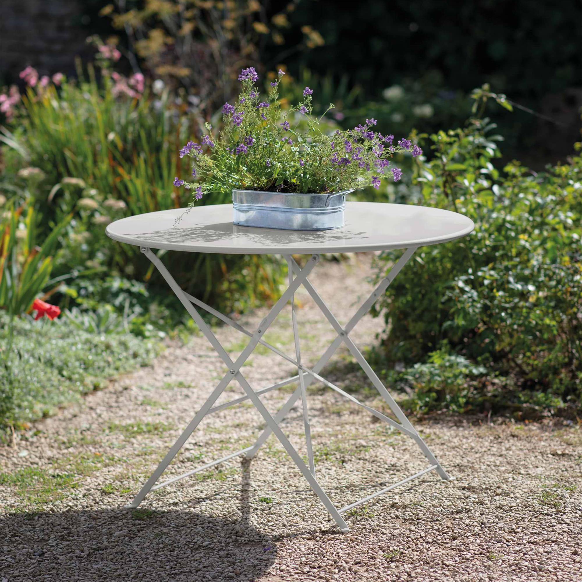 Rive Outdoor Droite Bistro Table Large Clay