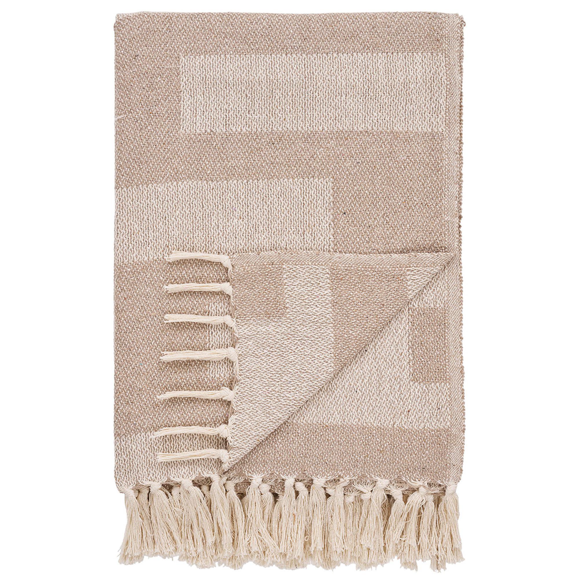 Adana Throw - Taupe Fabric