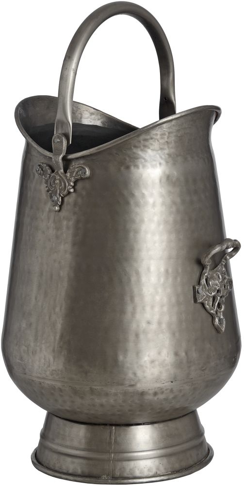 Antique Pewter Coal Bucket