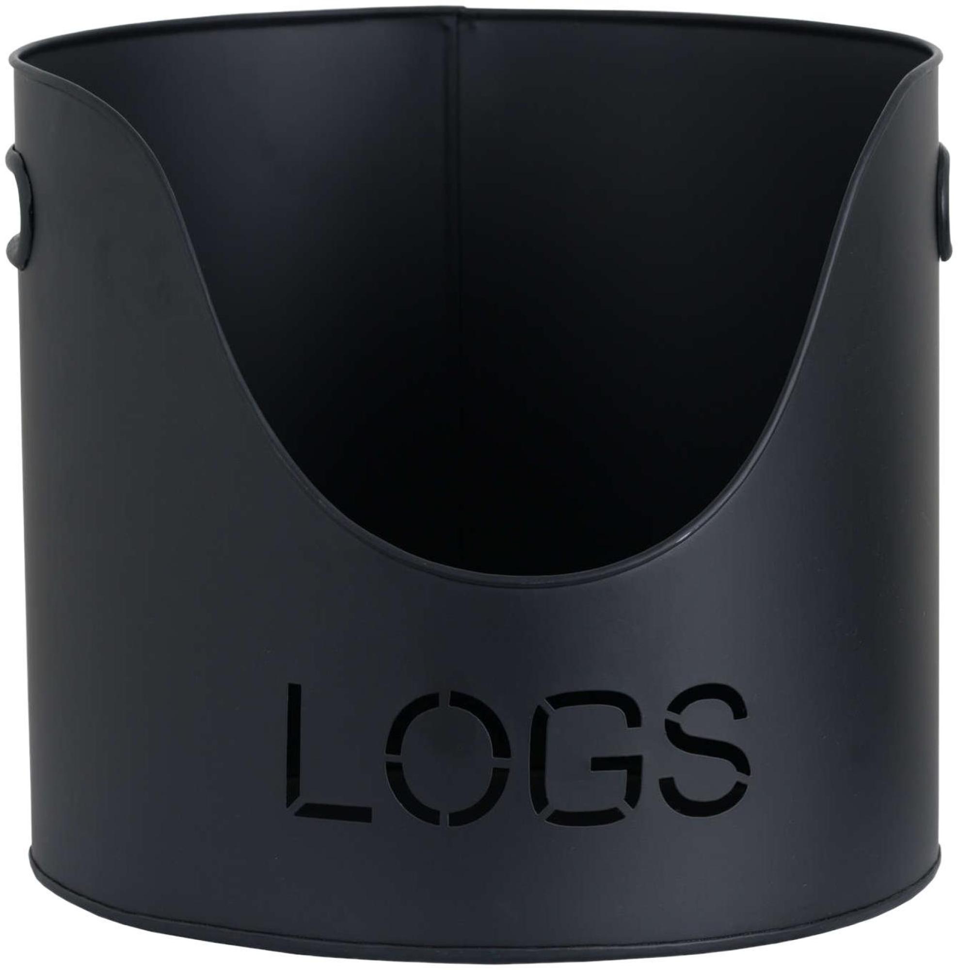 Logs & Kindling Buckets - Matchstick Holder - Black