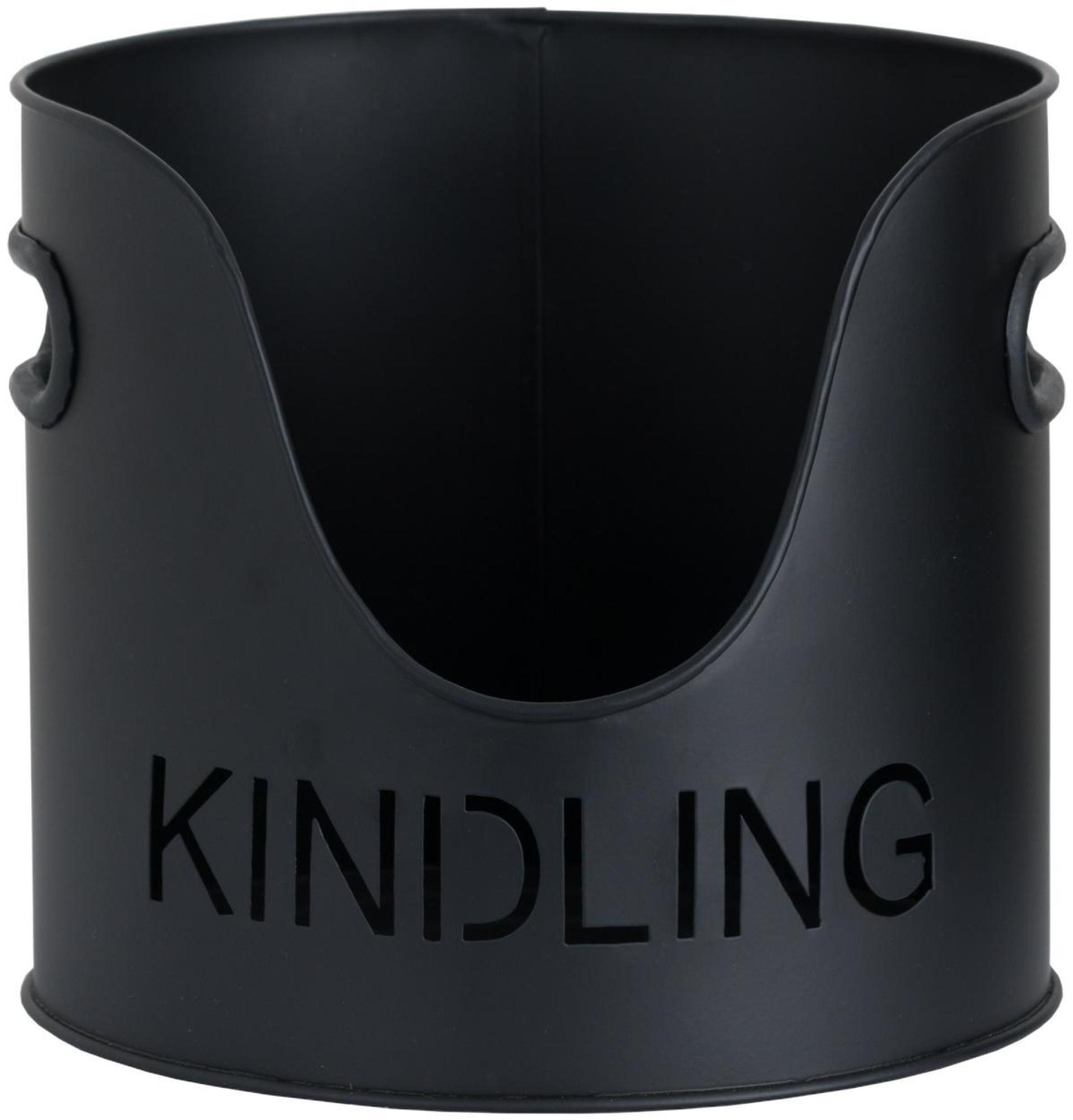 Logs & Kindling Buckets - Matchstick Holder - Black