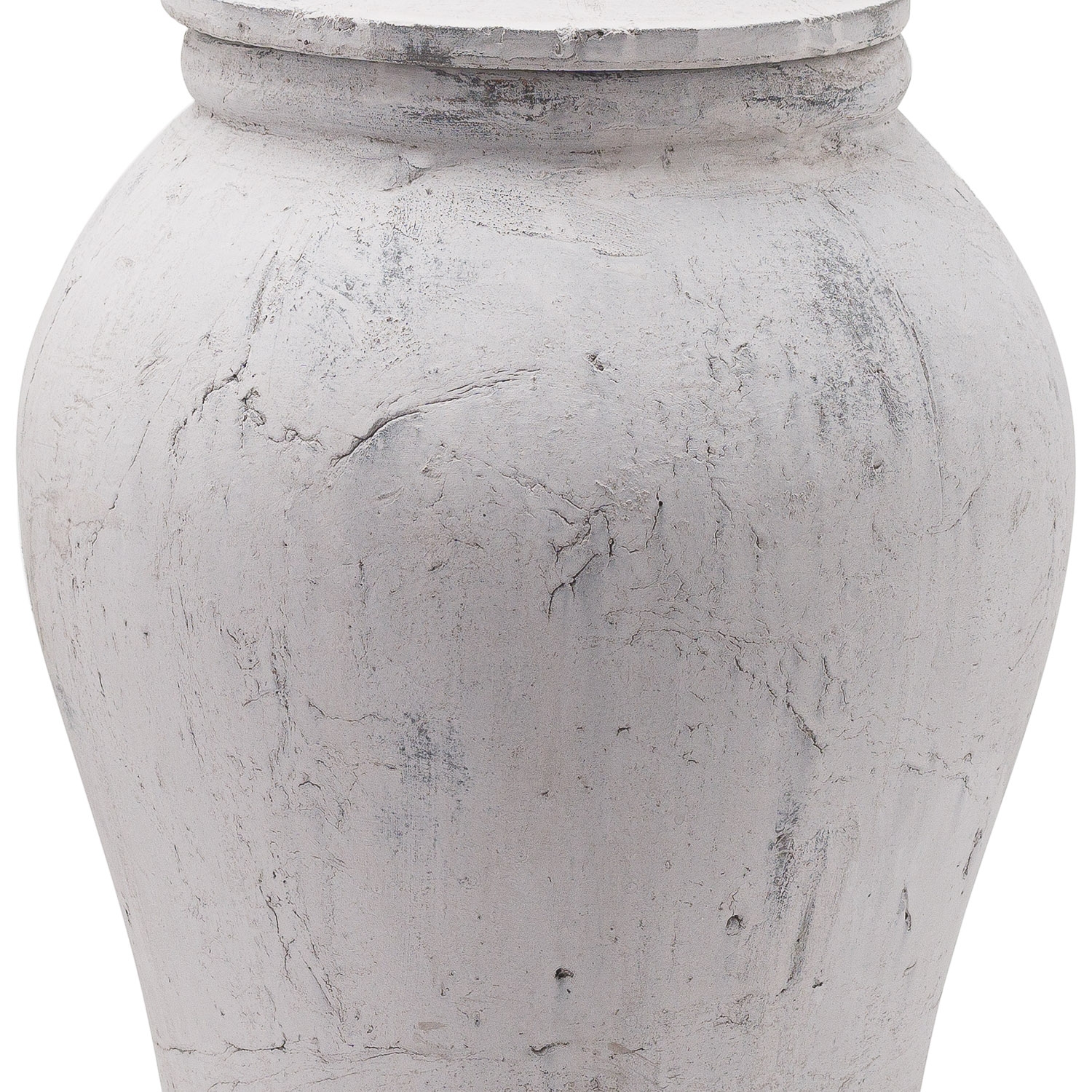 Bloomville Ginger Jar - Large - Stone