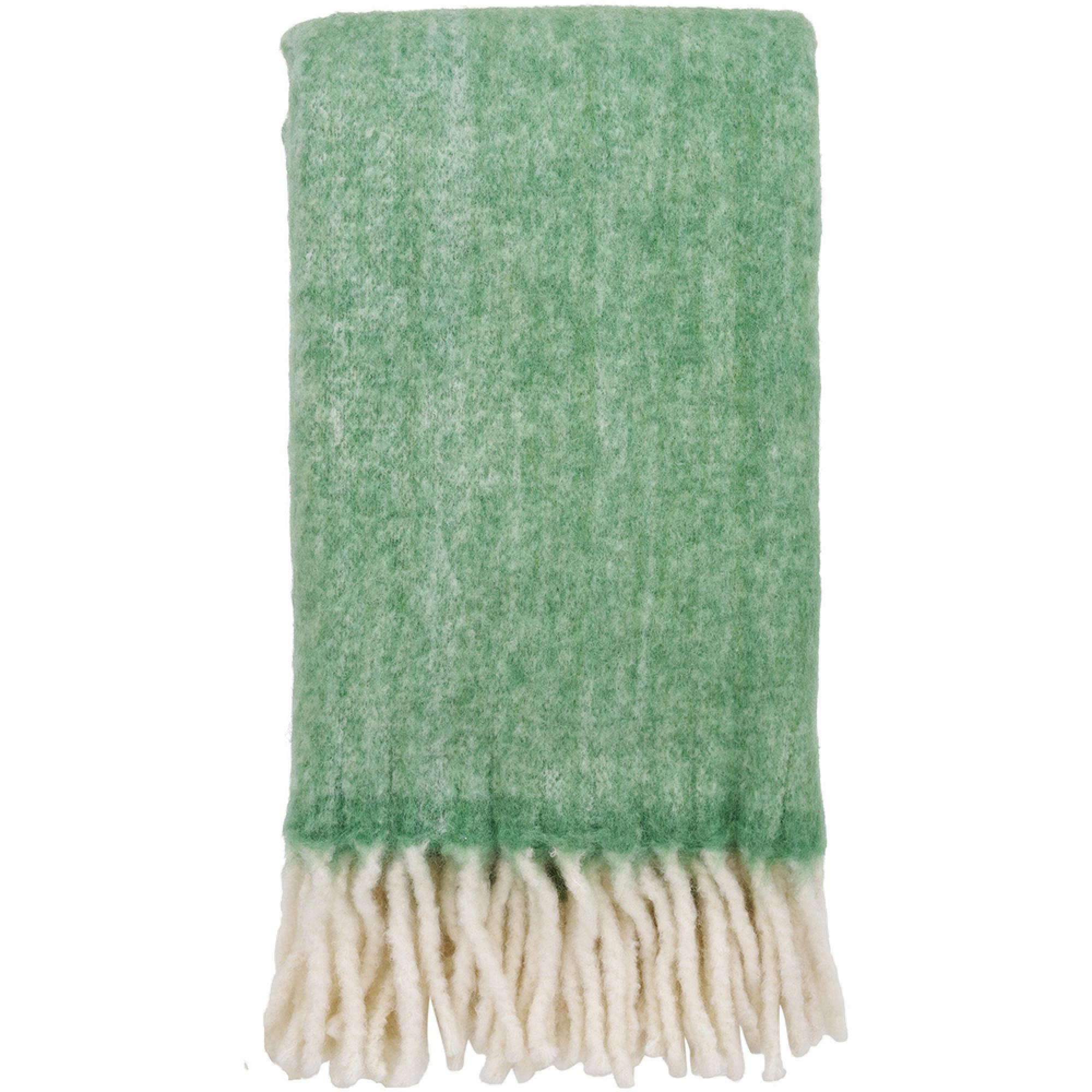 Carmel Throw - Green Plaid