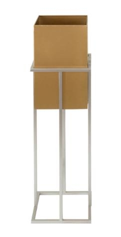 Plant Stand - Gold and Silver