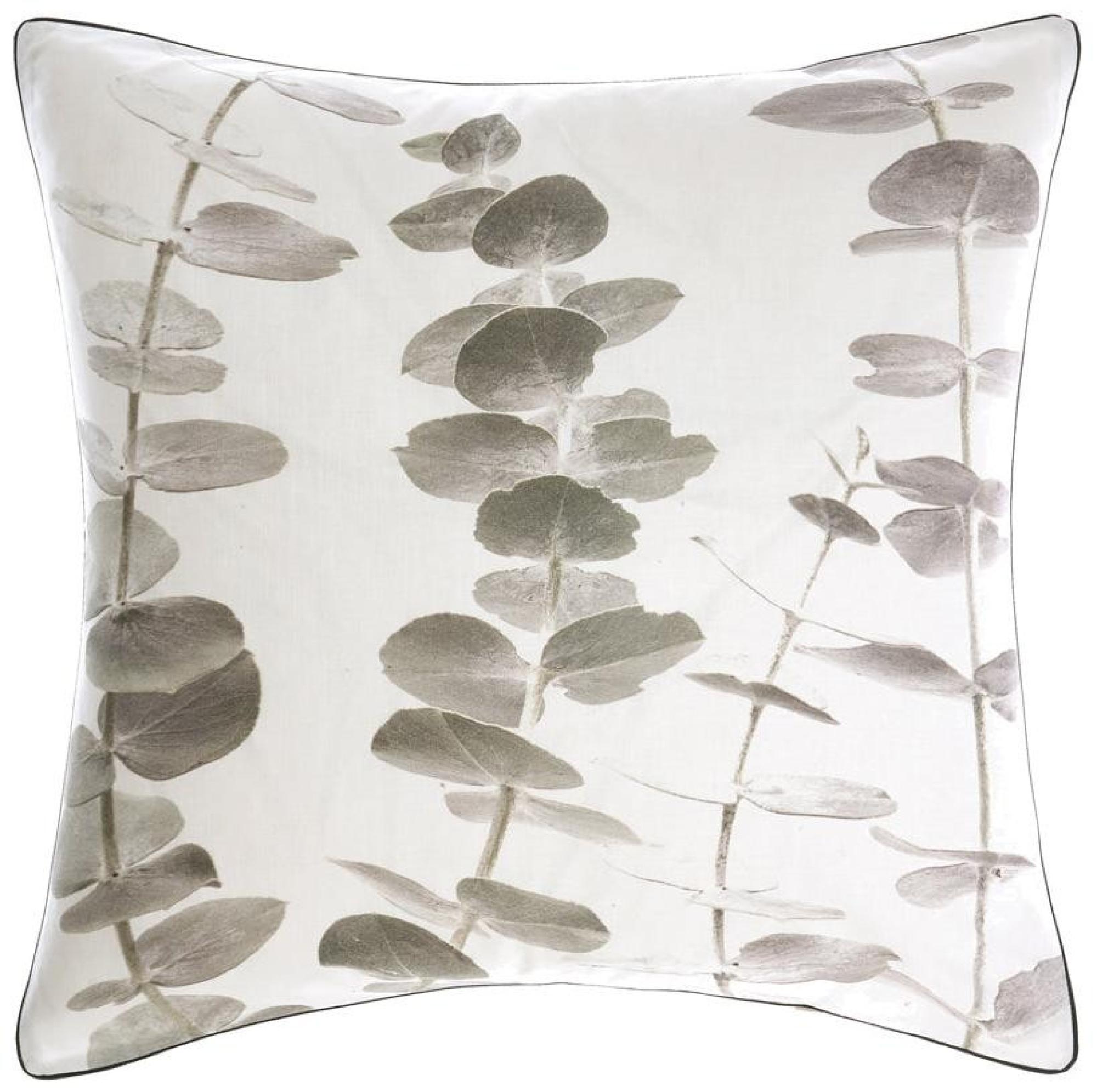 Linen House Alice Grandiflora Ivory and Green Pillow Sham