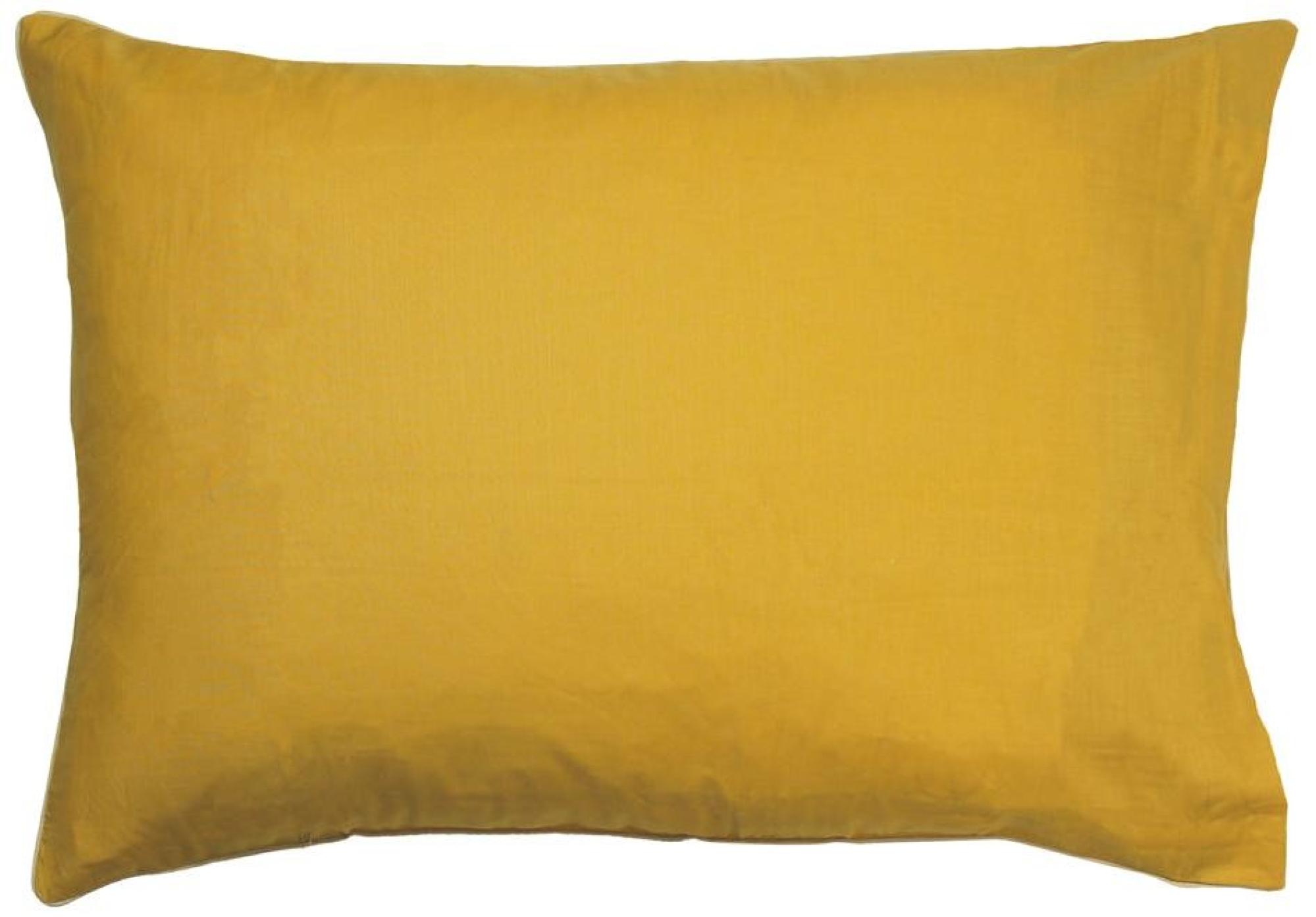 Linen House Anastacia Ochre Botanical Pillowcase
