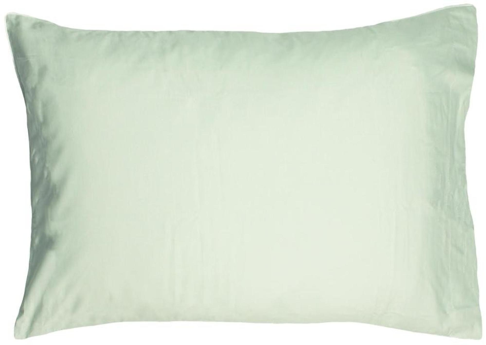 Linen House Glasshouse Mint Botanical Pillowcase