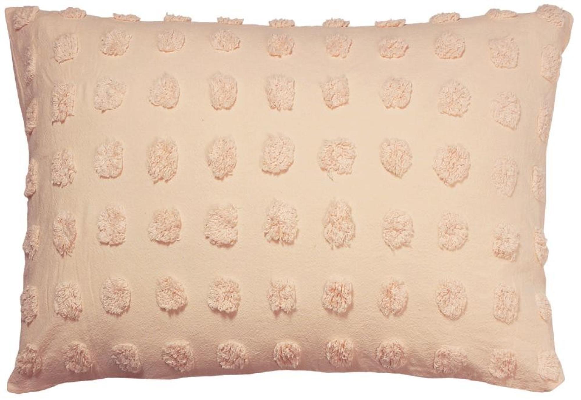 Linen House Haze Peach Tufted Pillowcase 