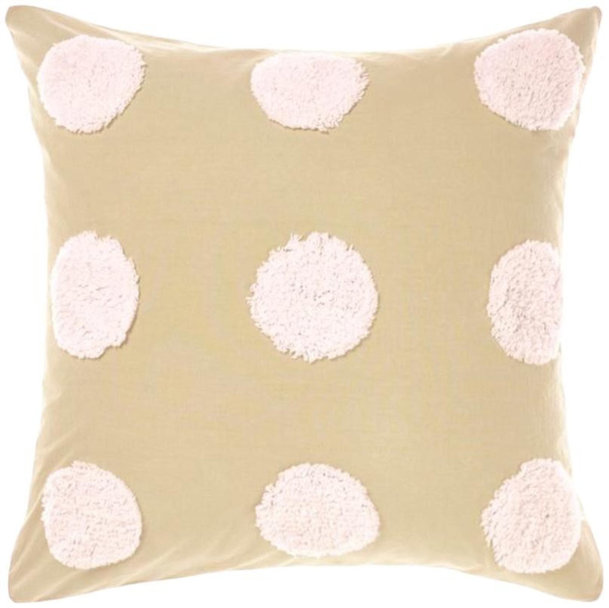 Linen House Haze Pink and Sand Tufted Pillow Sham