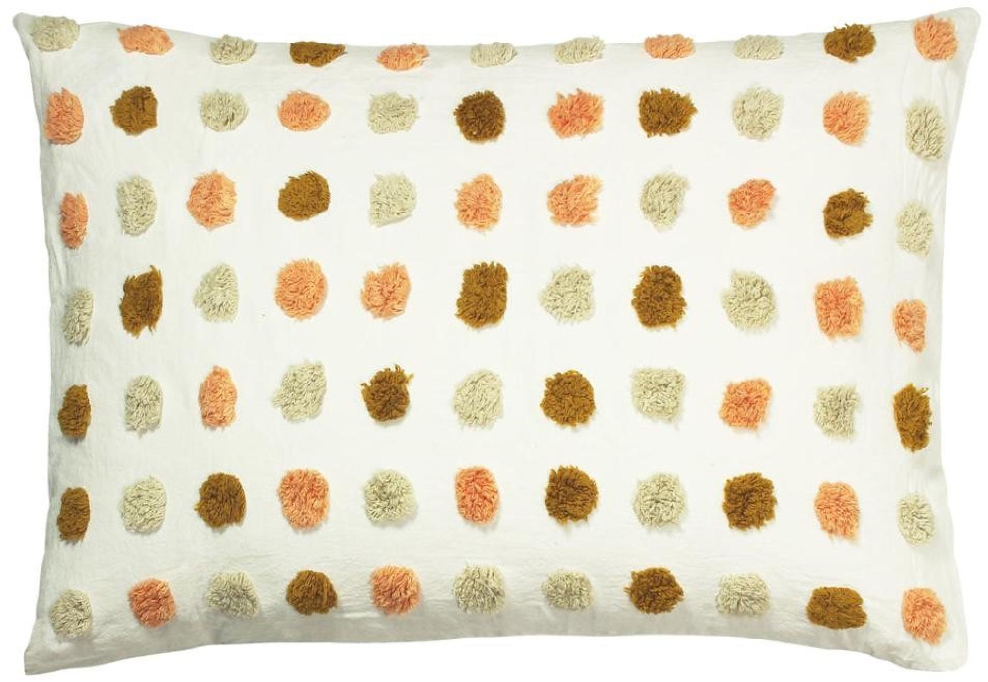 Linen House Haze Pink and Sand Tufted Pillowcase