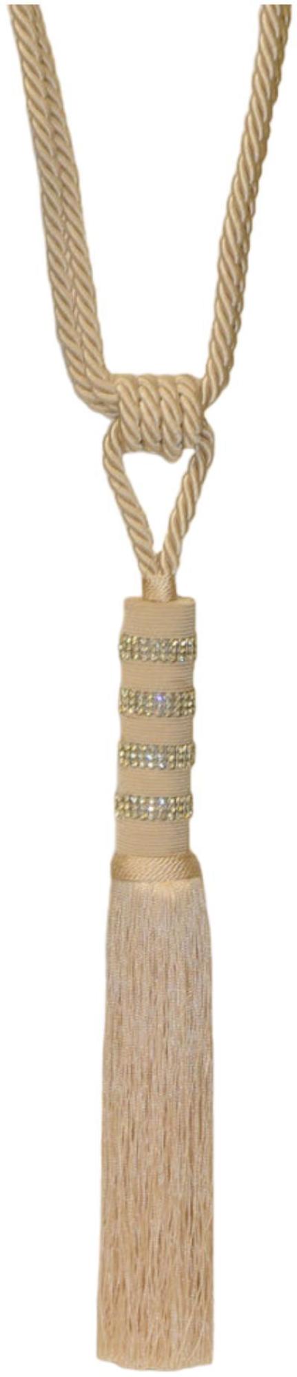 Paoletti Bellini Ivory Diamante Tie Backs