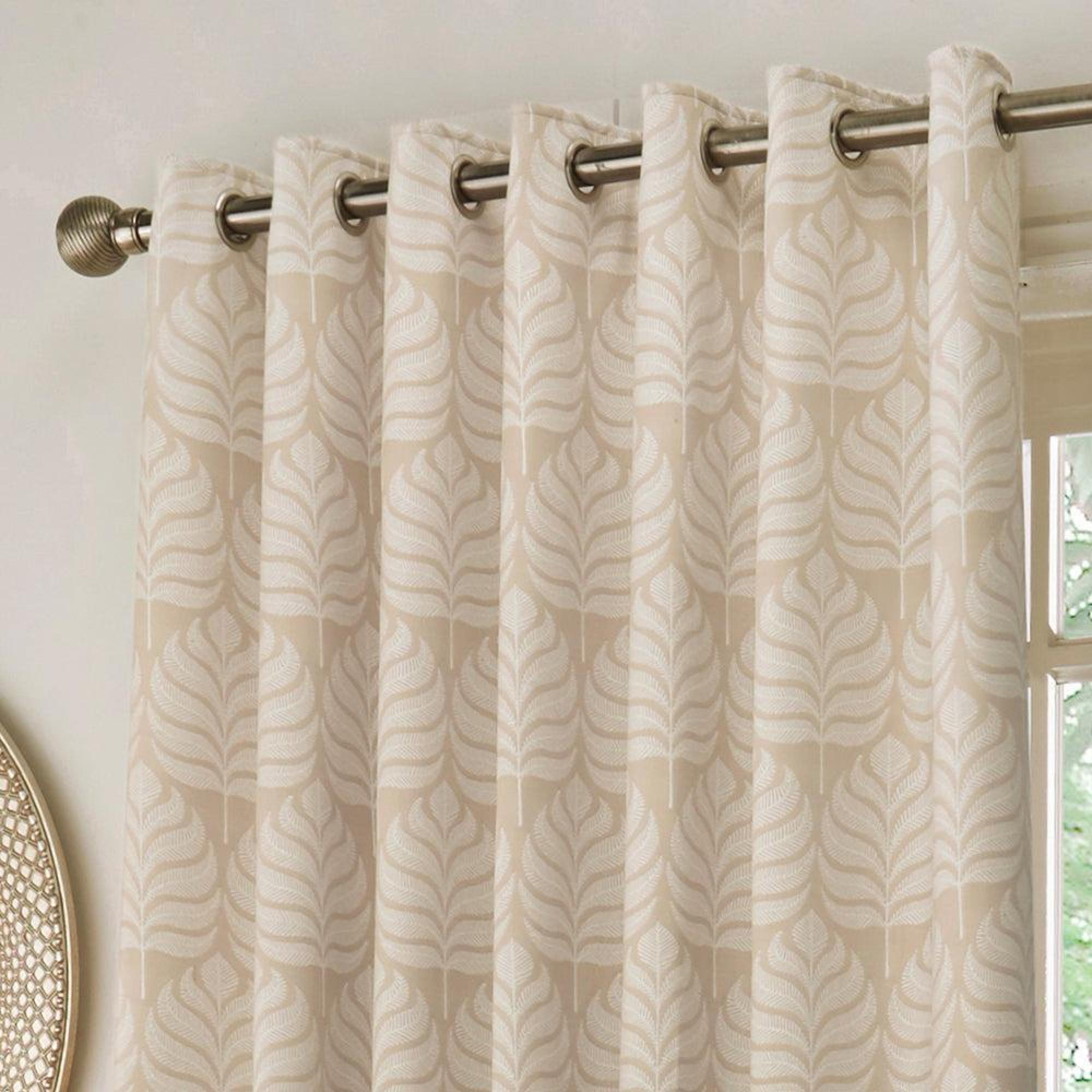 Paoletti Horto Natural Botanical Eyelet Curtains