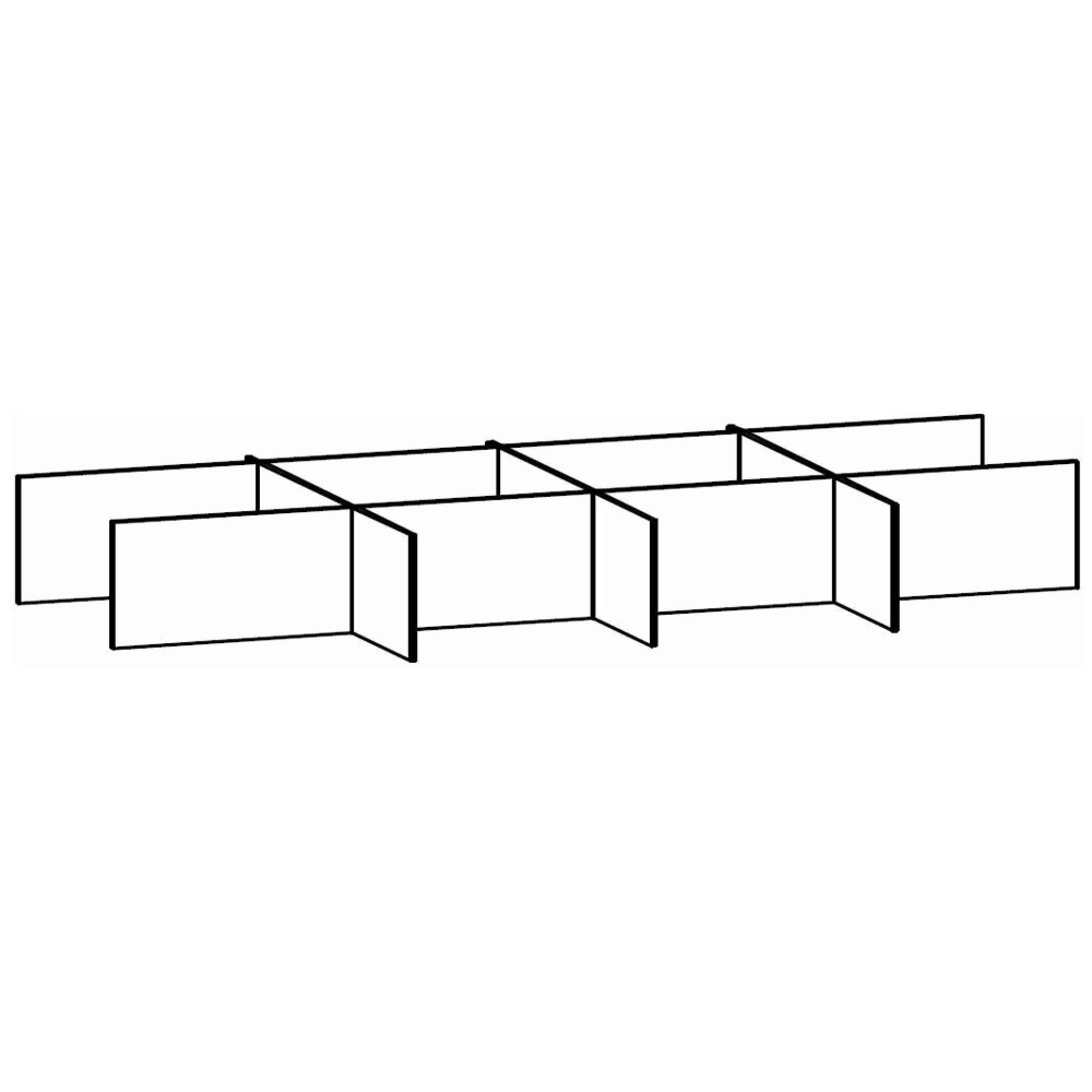 Rauch Orange Plus Drawer Division Acrylic Glass For Drawer - 80cm