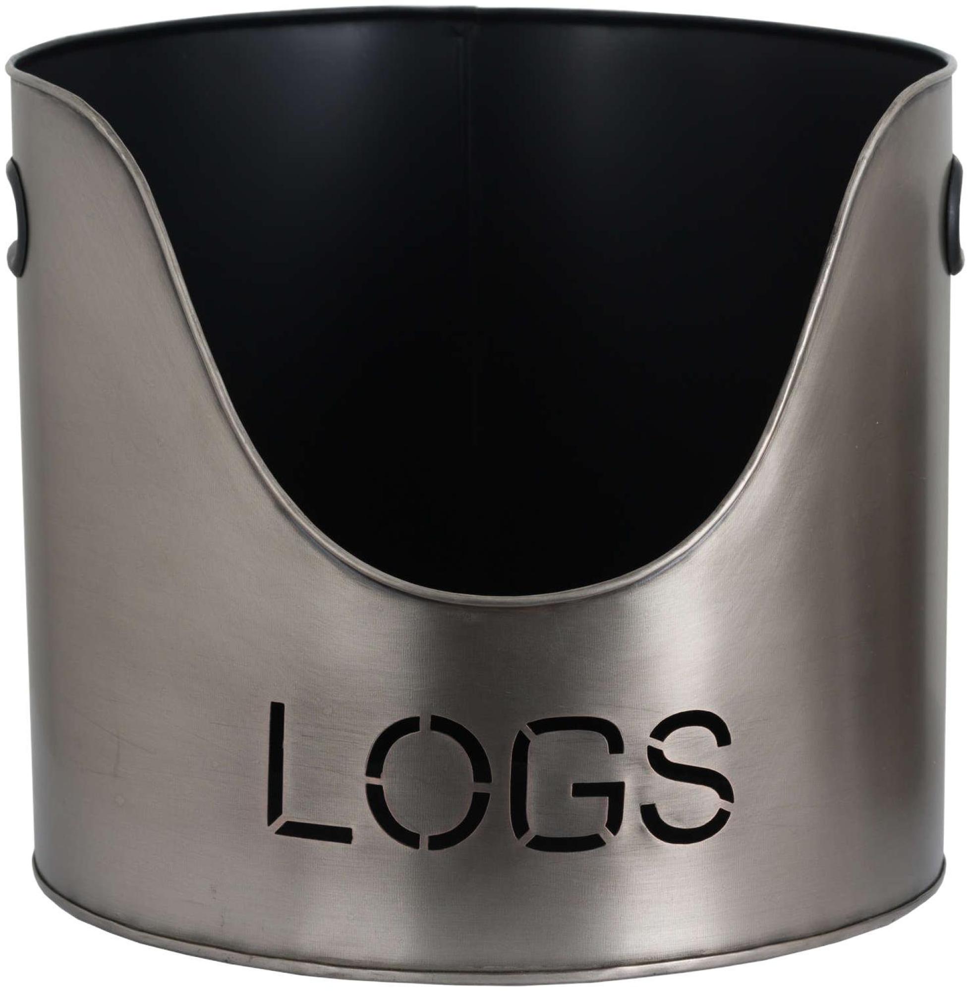 Logs & Kindling Buckets - Matchstick Holder - Silver