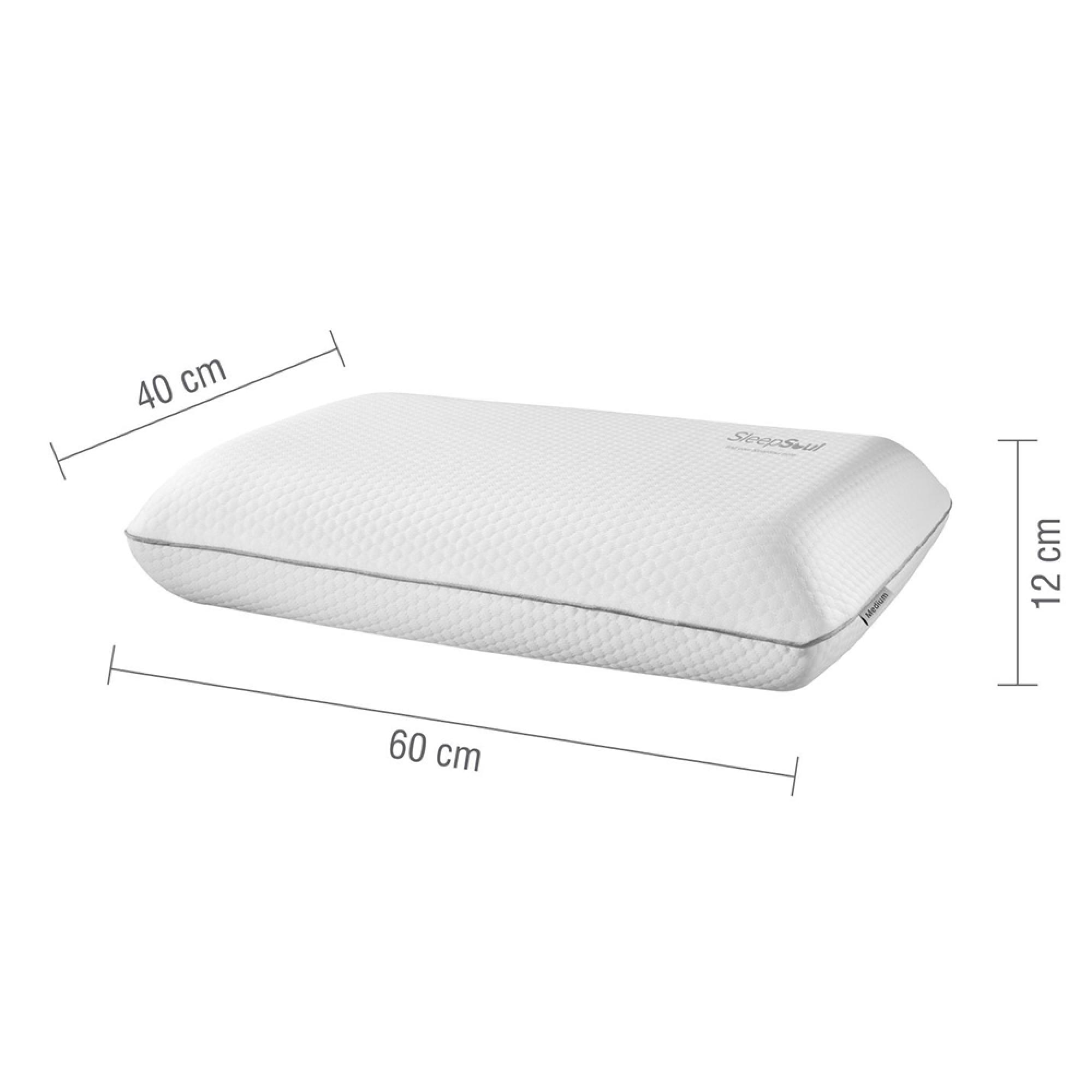 Sleepsoul Dual Pillow - White - Set of 8