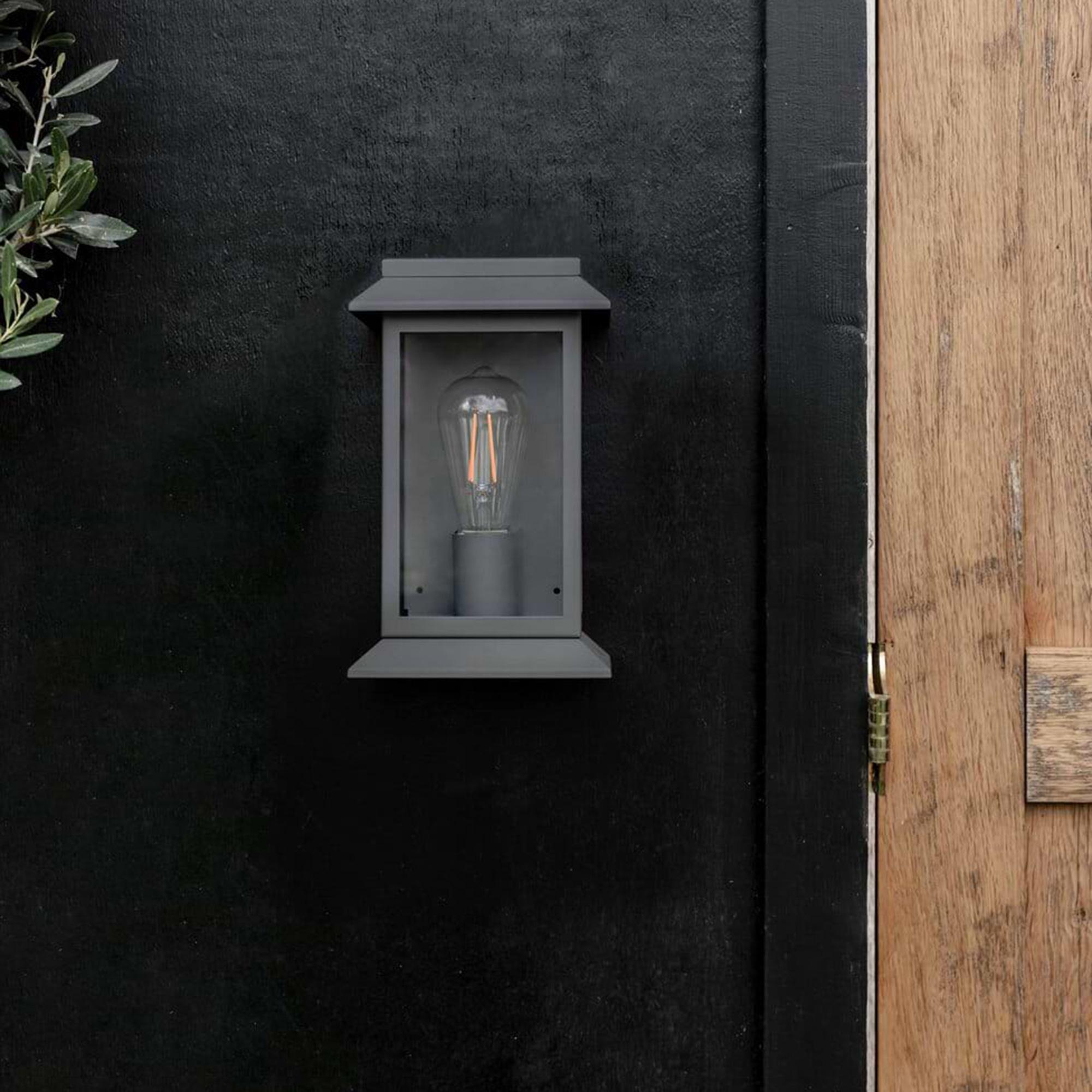 Stourton Wall Light Carbon Steel