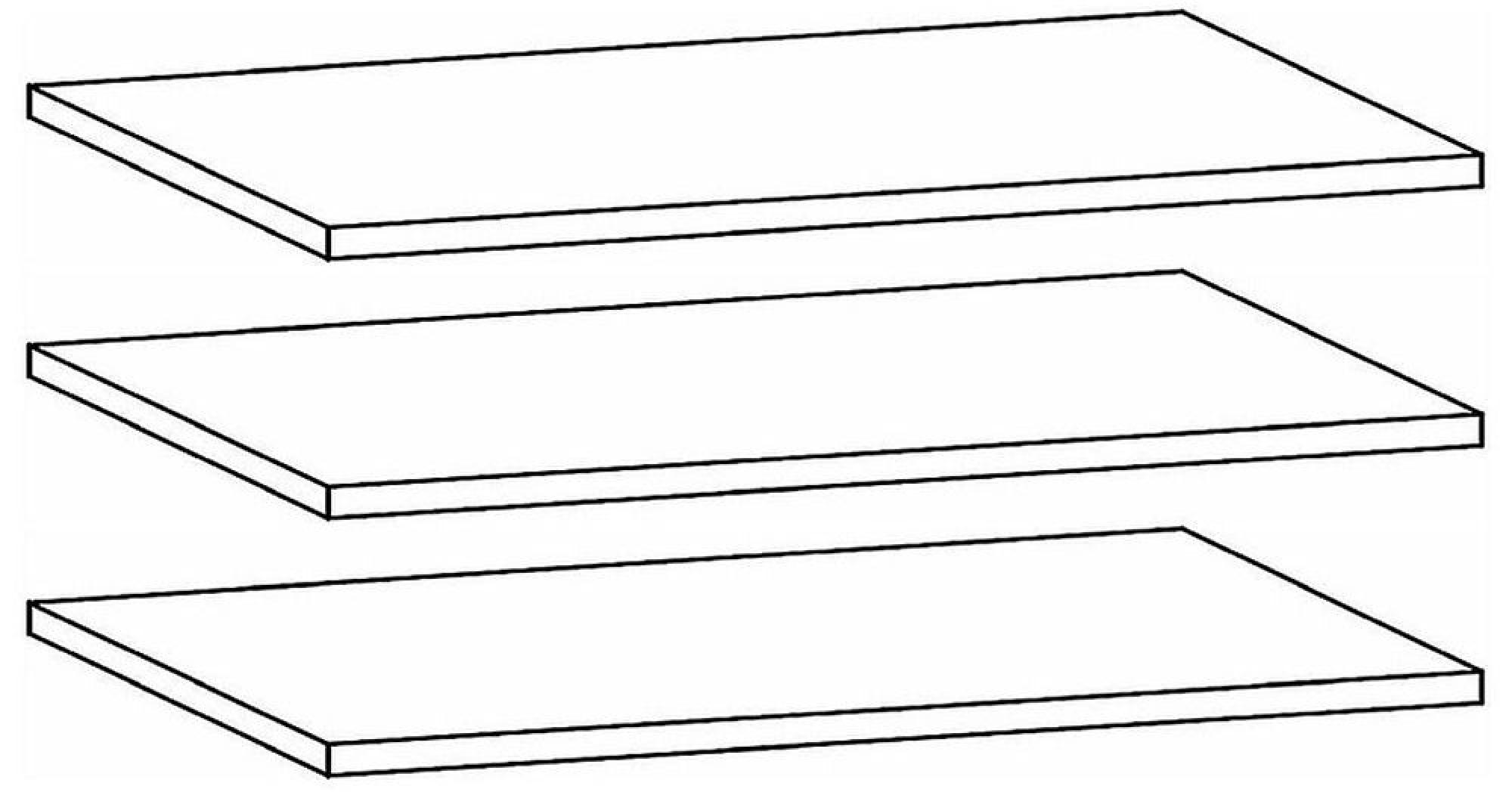 94W3 : Shelf (Set of 3)