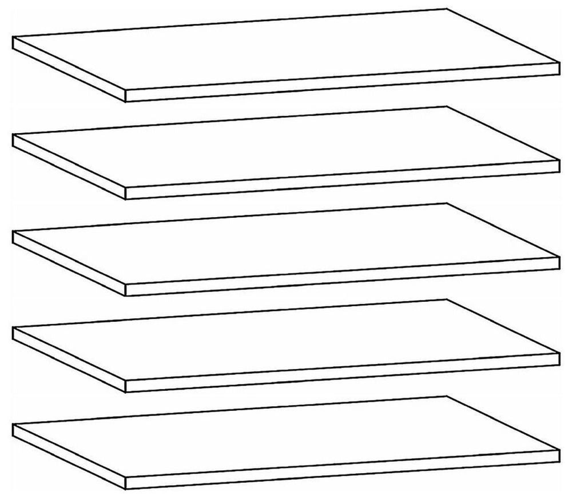 94W5 : Shelf (Set of 5)