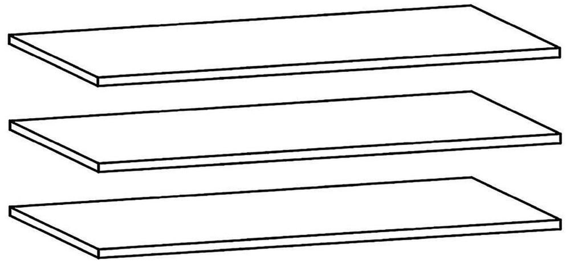 97W3 : Shelf (Set of 3)