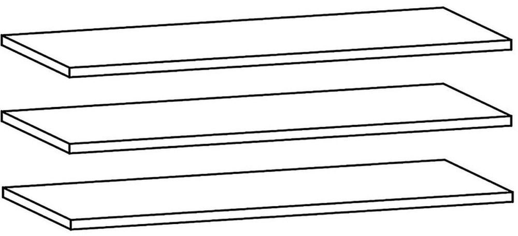 98W3 : Shelf (Set of 3)
