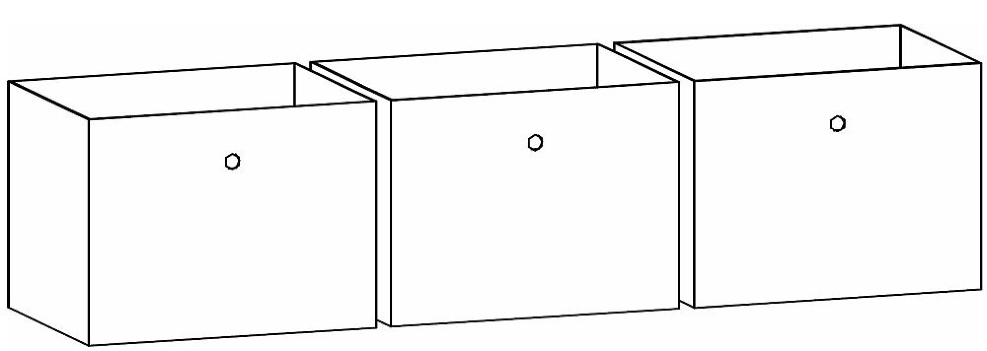 93G3 : Fabric Box (Set of 3)