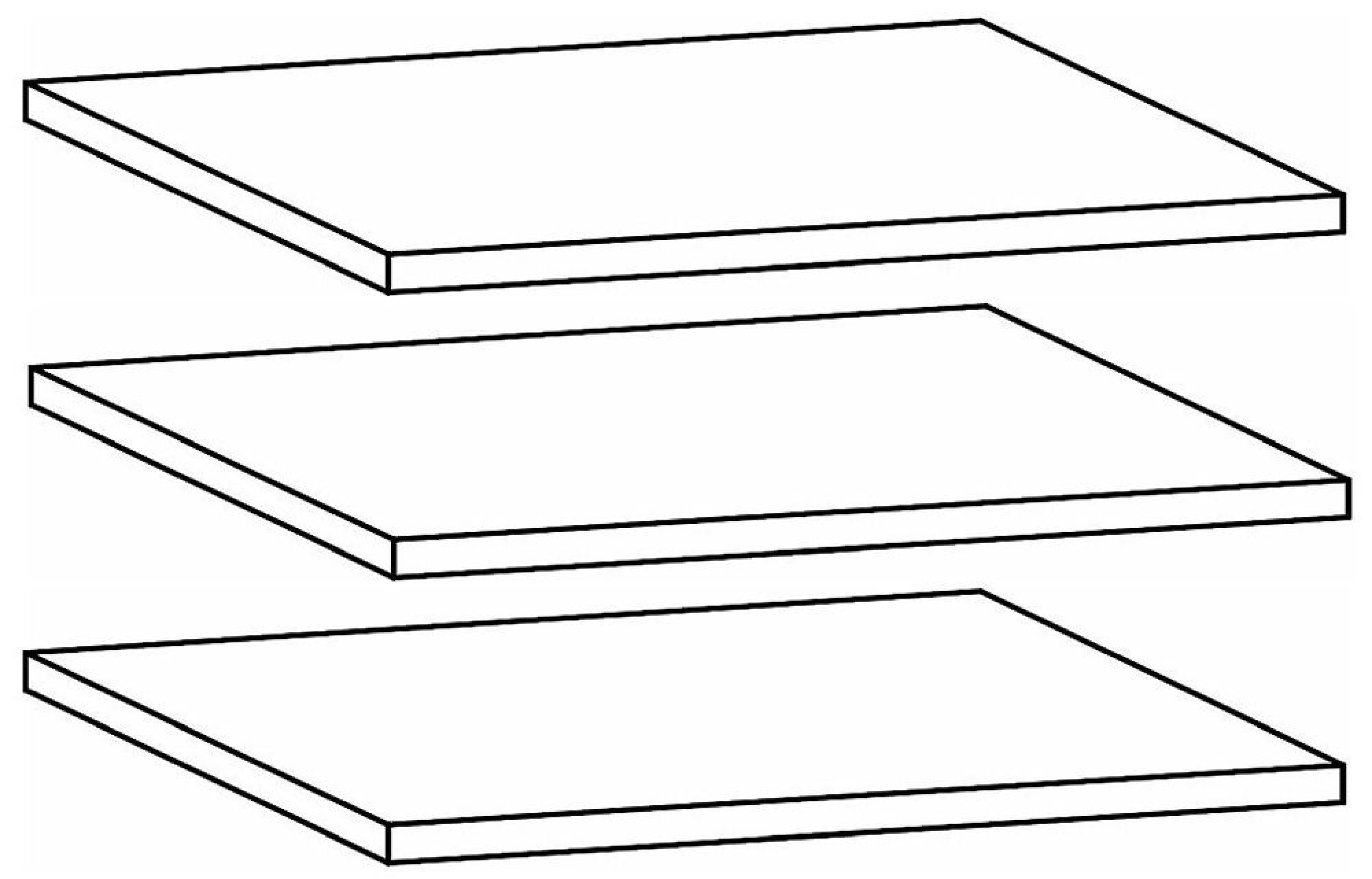 9602 : Shelf (Set of 3)