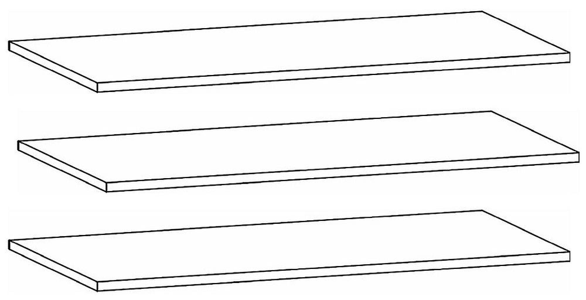 9605 : Shelf (Set of 3)