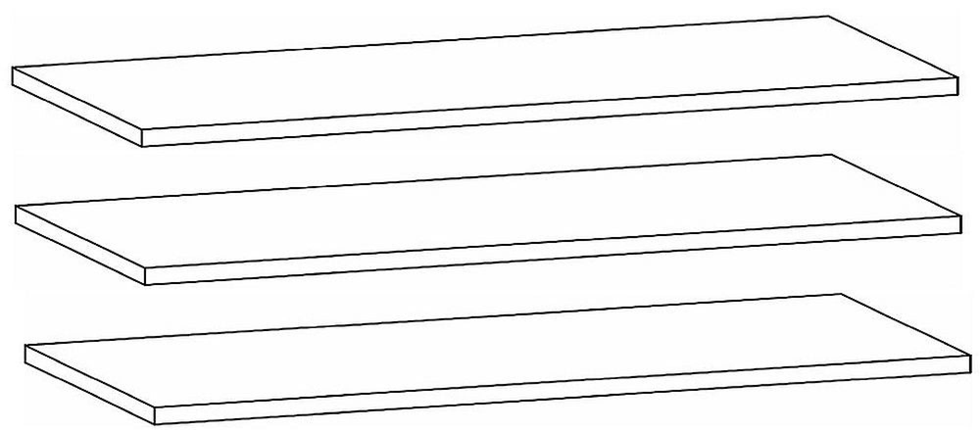 9F03 : Shelf (Set of 3)