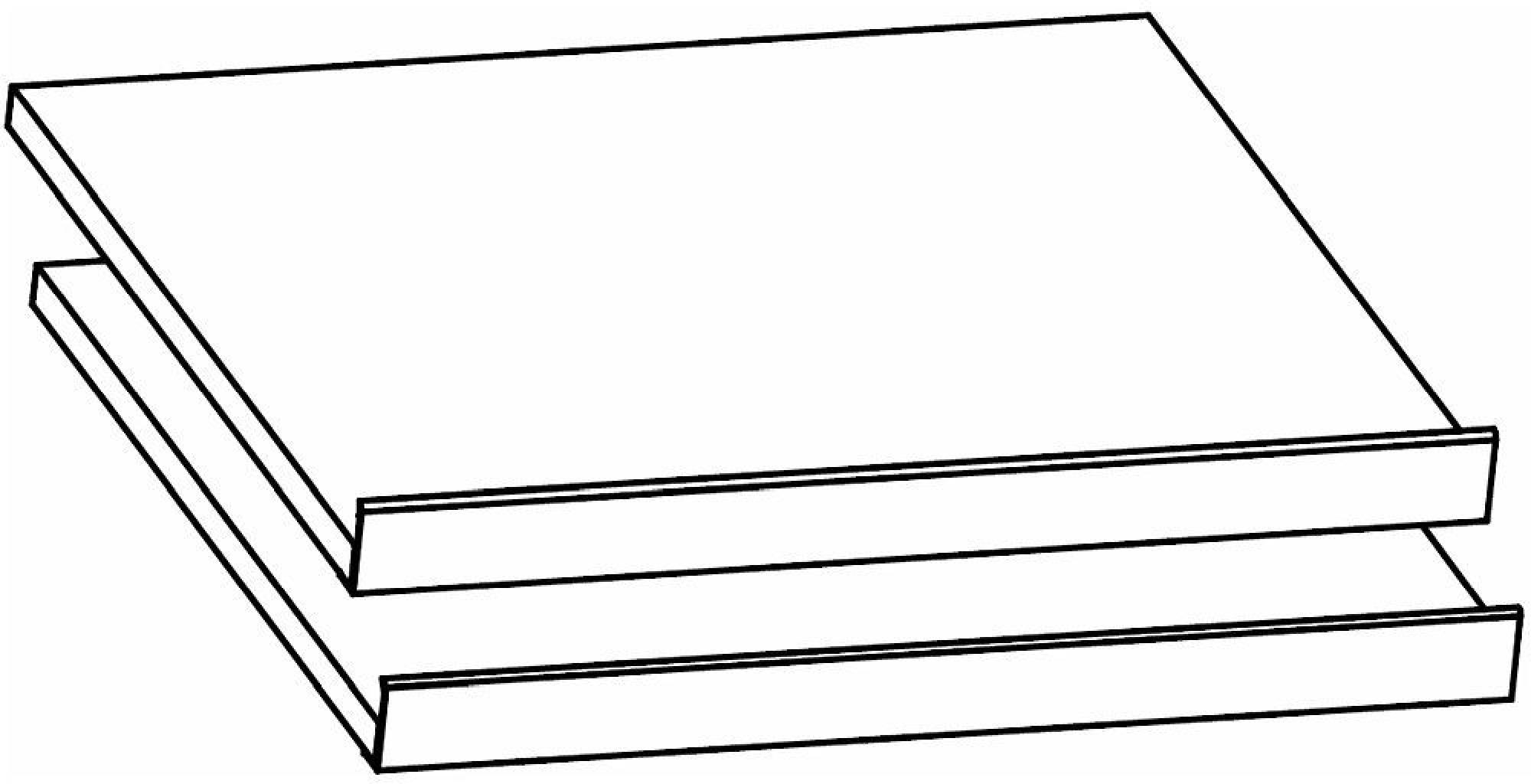 9FE2 : Shoe Shelves (Set of 2)
