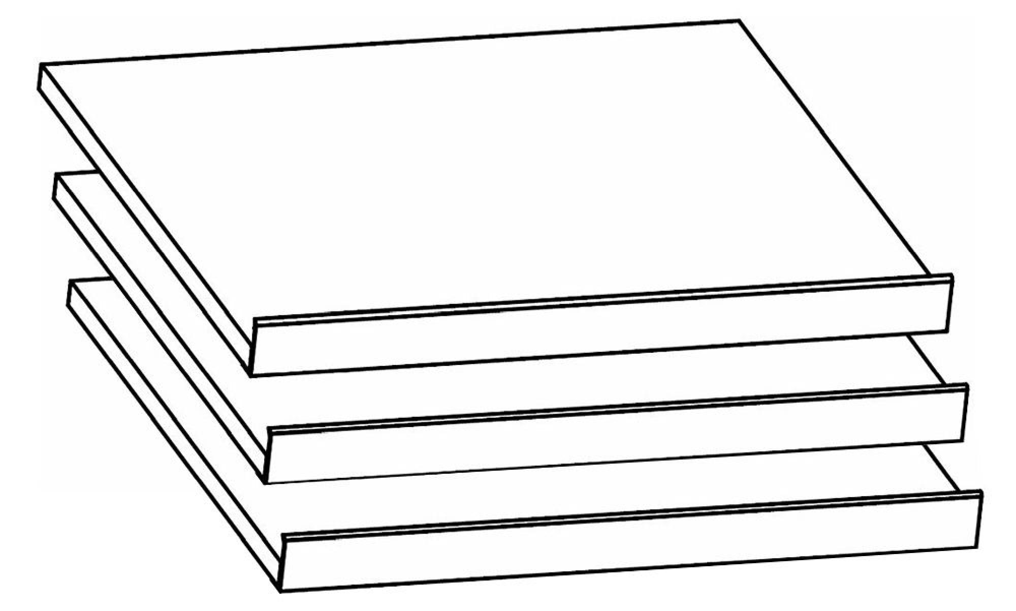 9FE3 : Shoe Shelves (Set of 3)