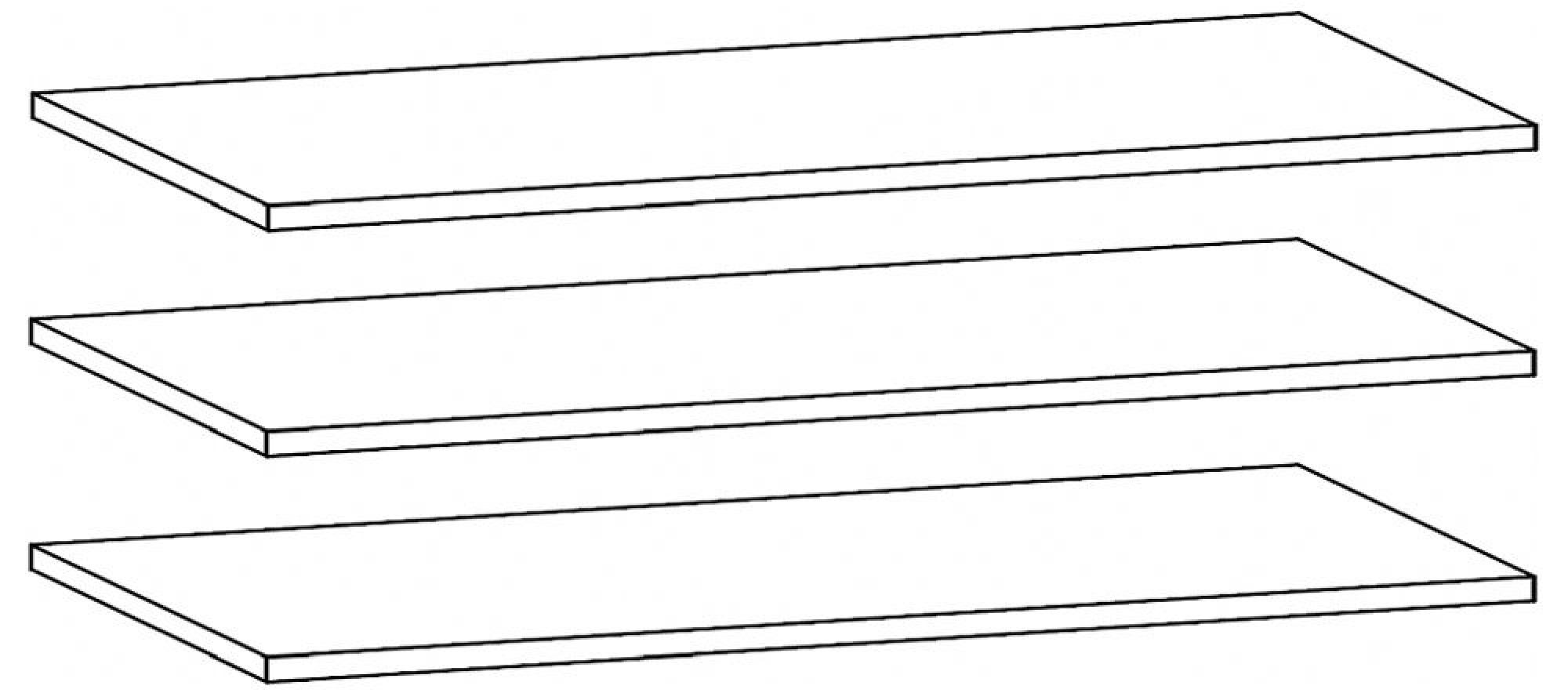 9674 : Shelf (Set of 3)