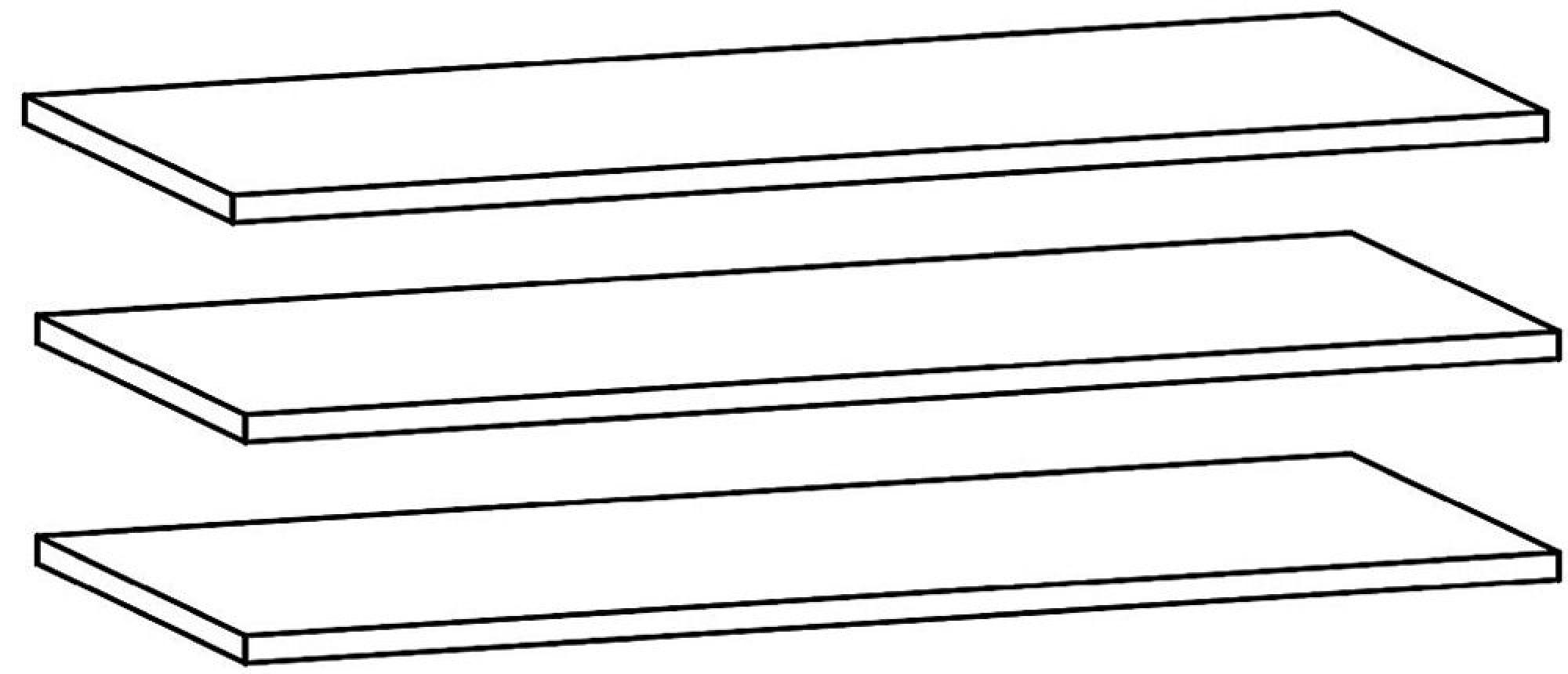 9F03 : Shelf (Set of 3)