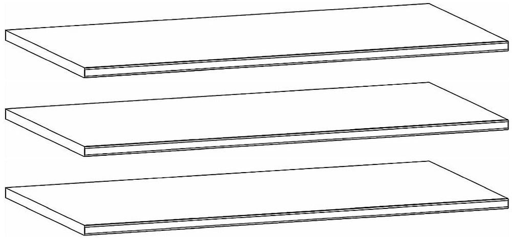 9631 : Shelf (Set of 3)