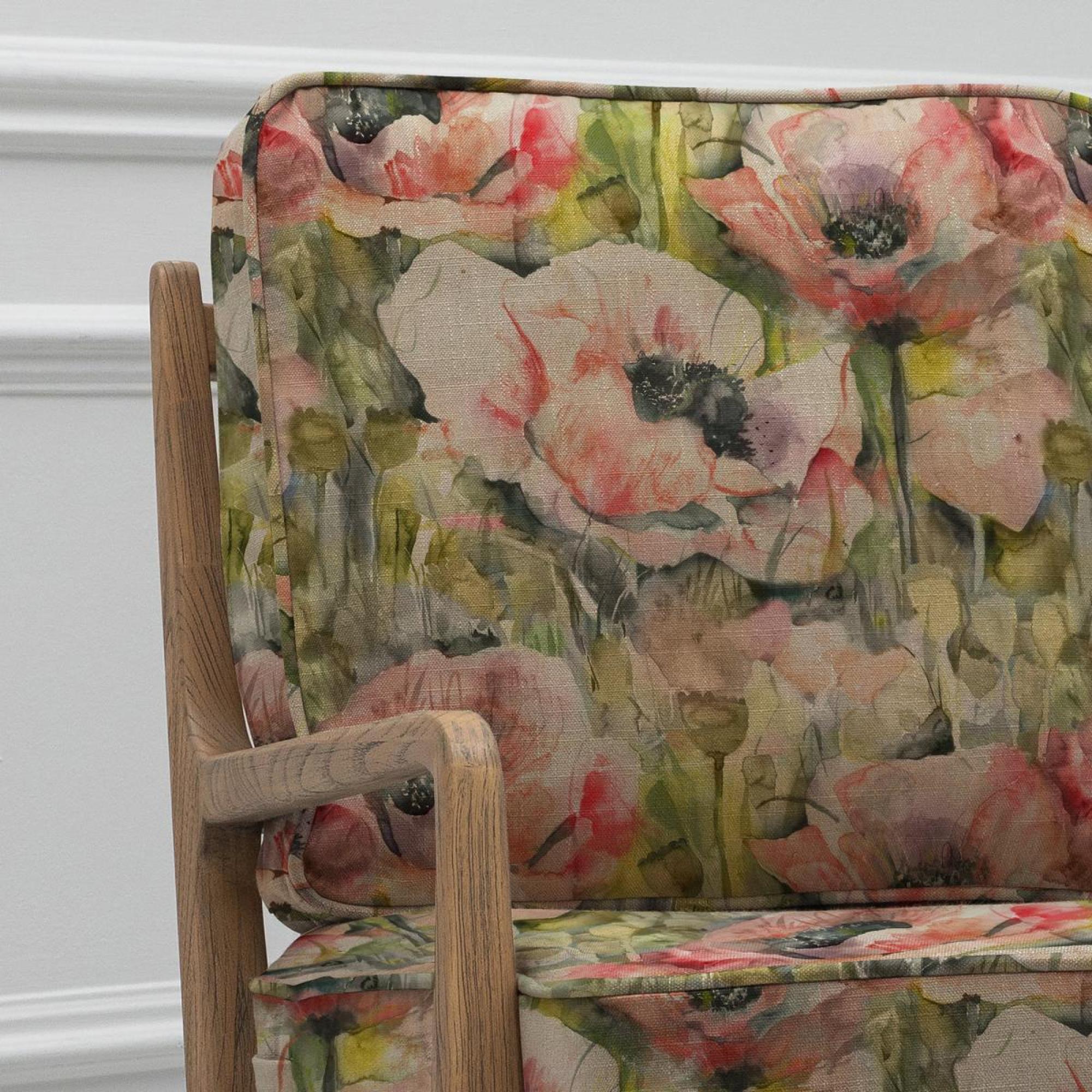 Papavera Idris Chair Cover - Sweetpea