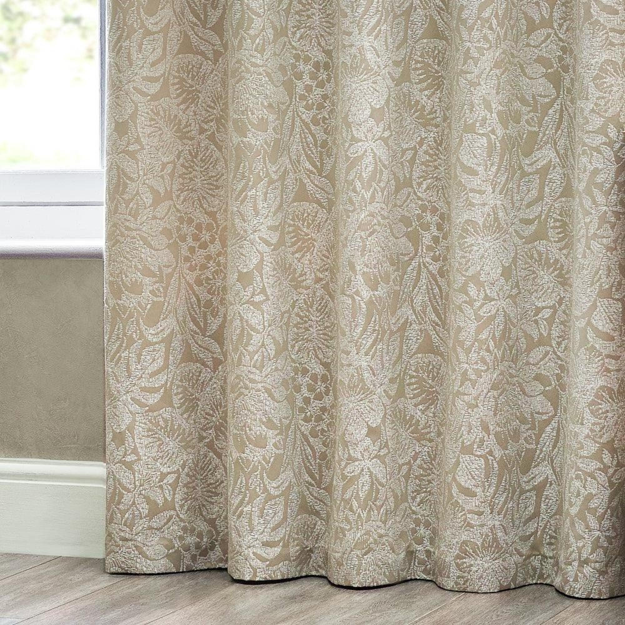 Wylder Bali Natural Eyelet Curtains