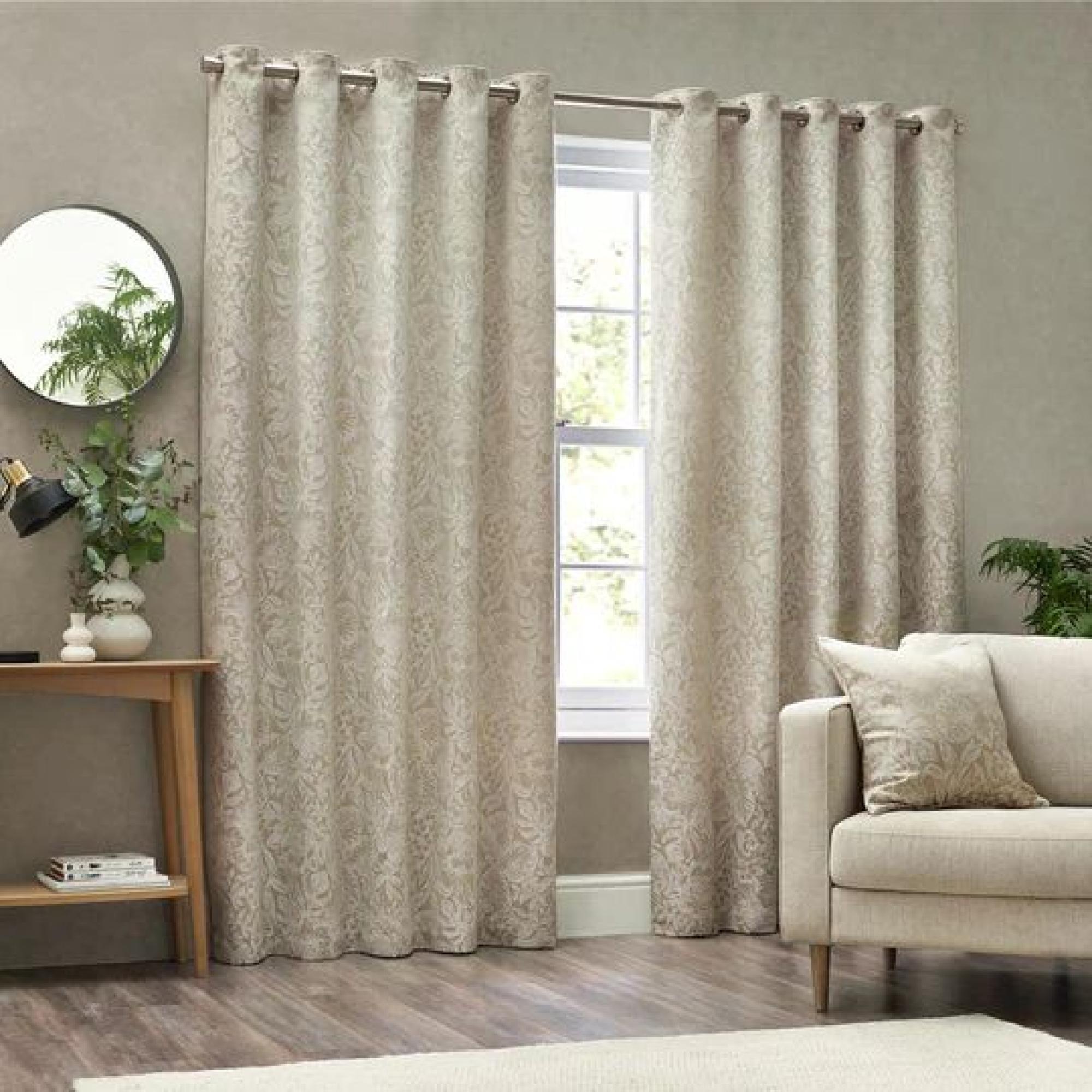 Wylder Bali Natural Eyelet Curtains