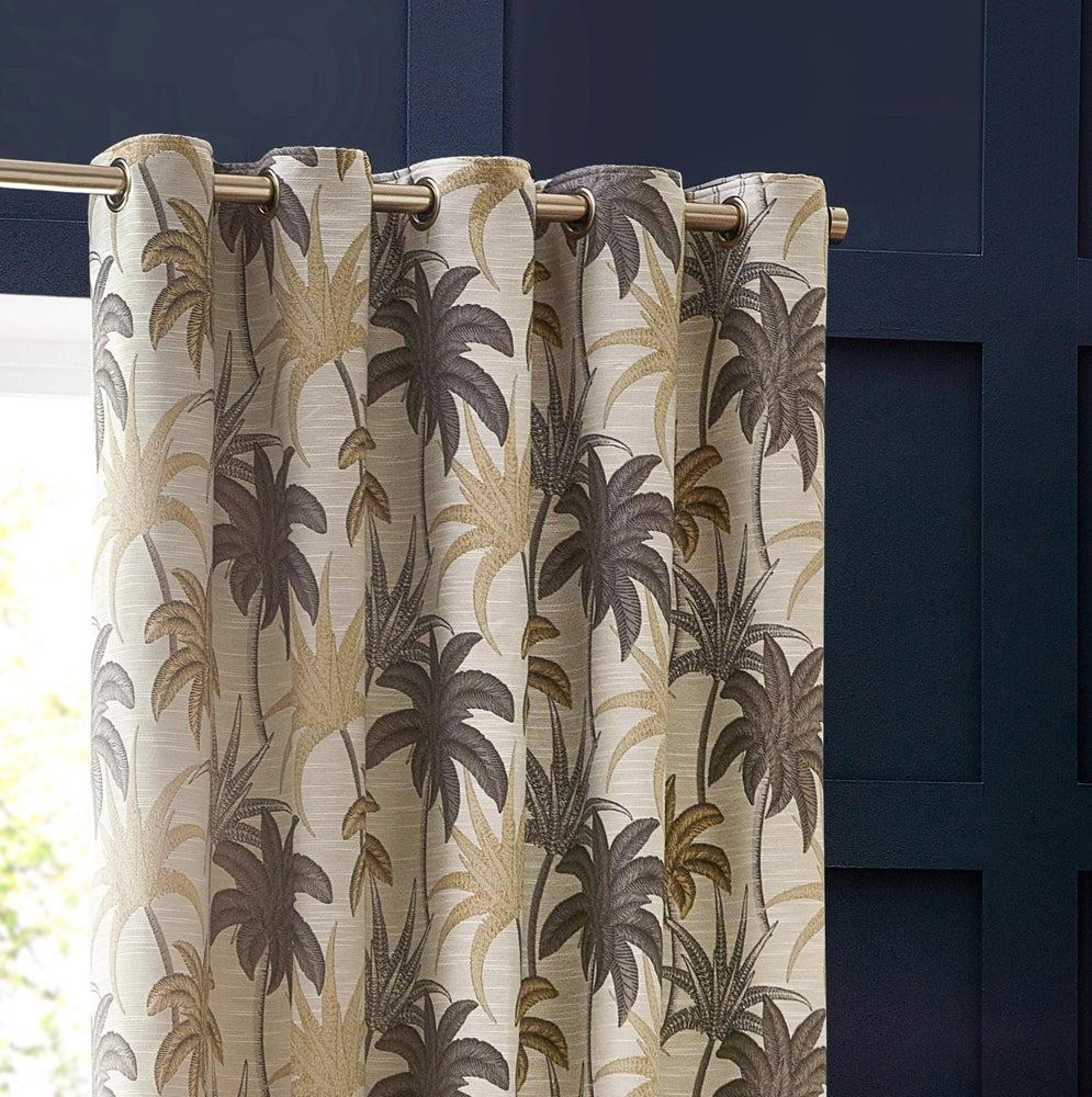 Wylder Galapagos Natural Eyelet Curtains