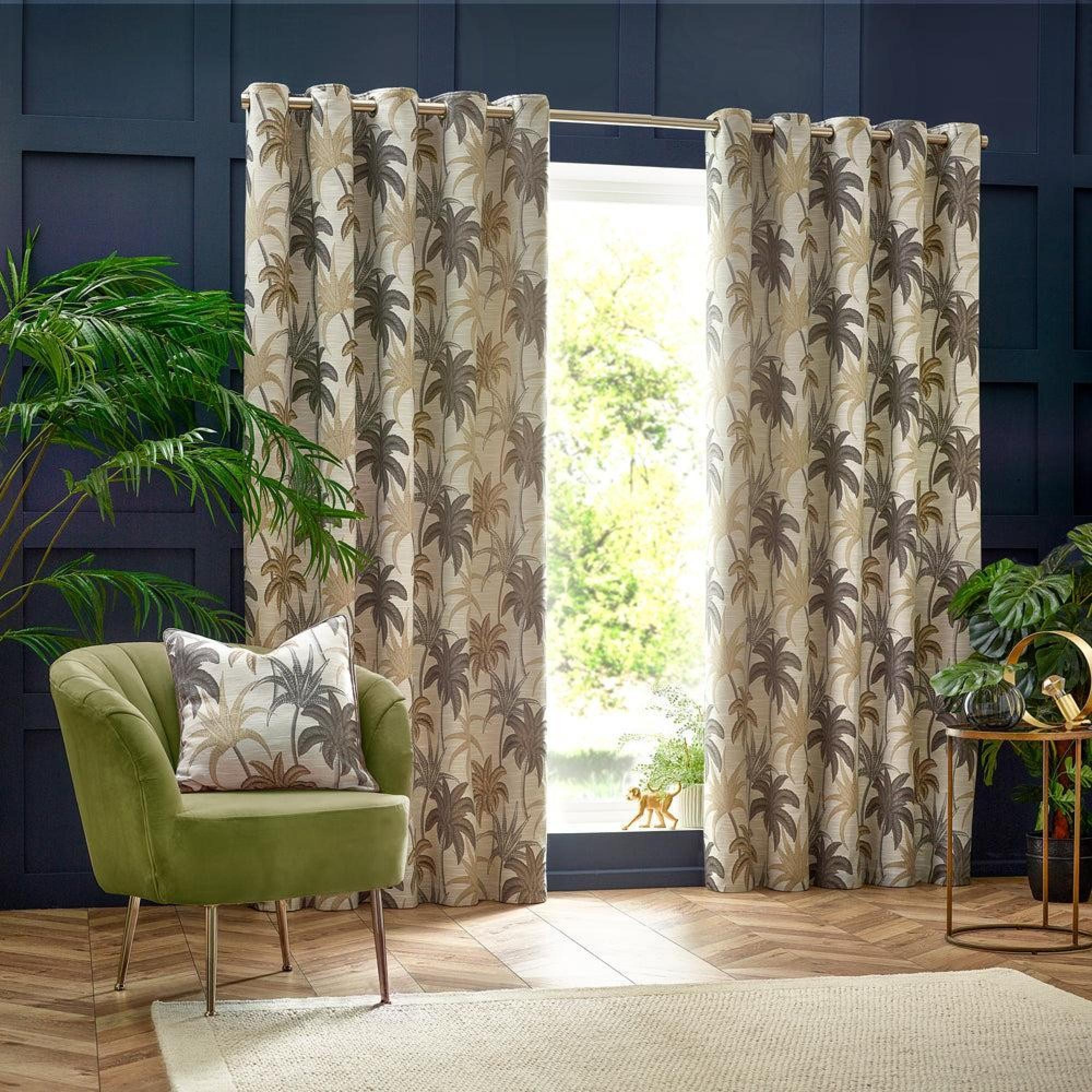 Wylder Galapagos Natural Eyelet Curtains