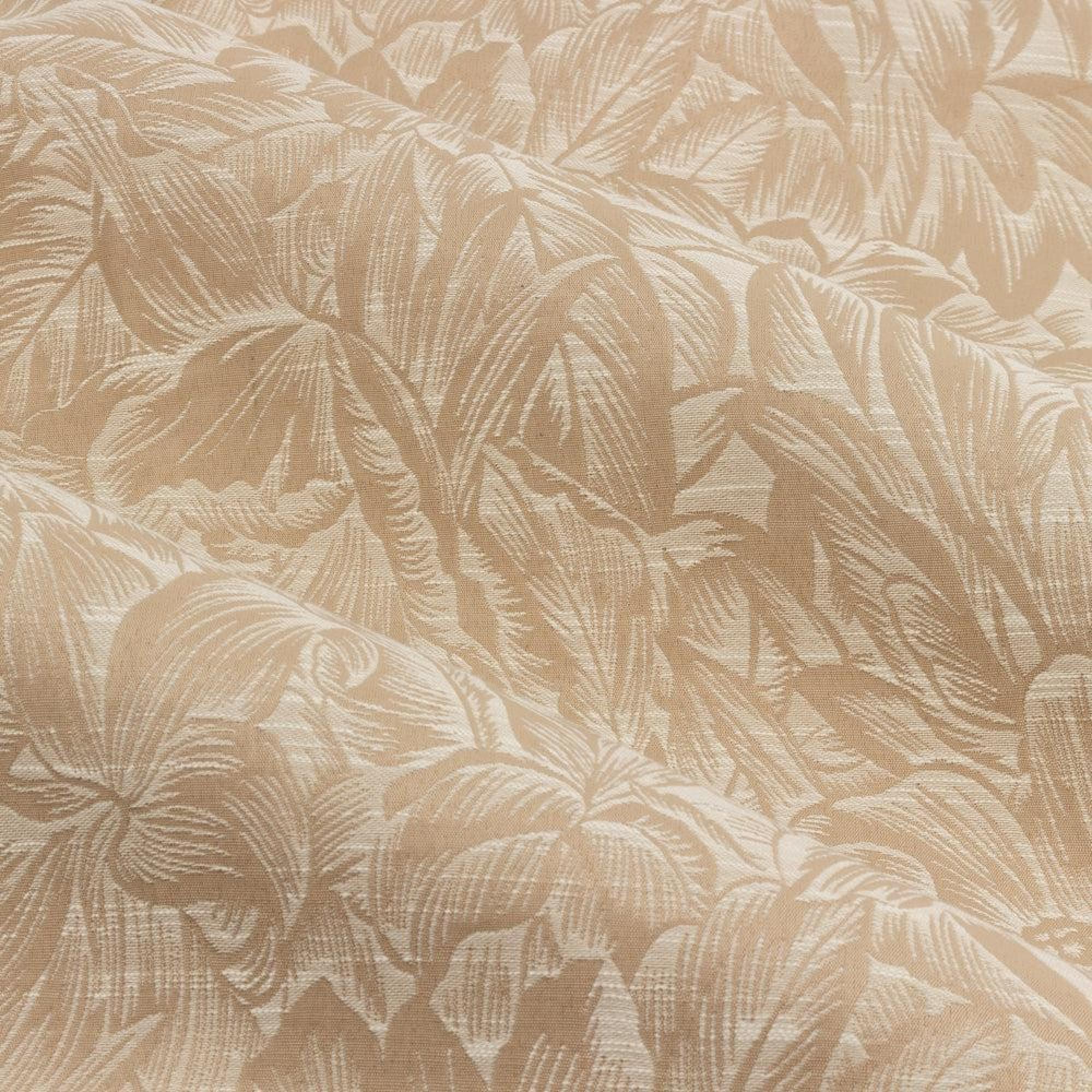 Wylder Grantley Natural Jacquard Eyelet Curtains