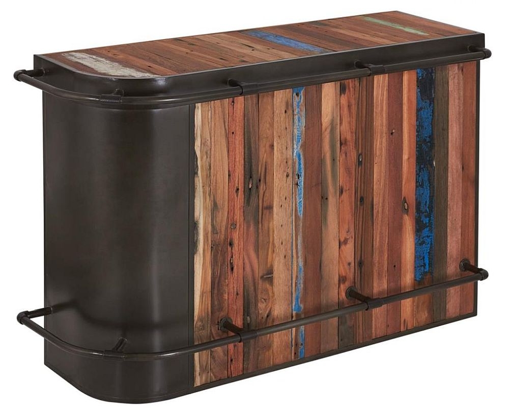 Boatwood Left Bar Counter