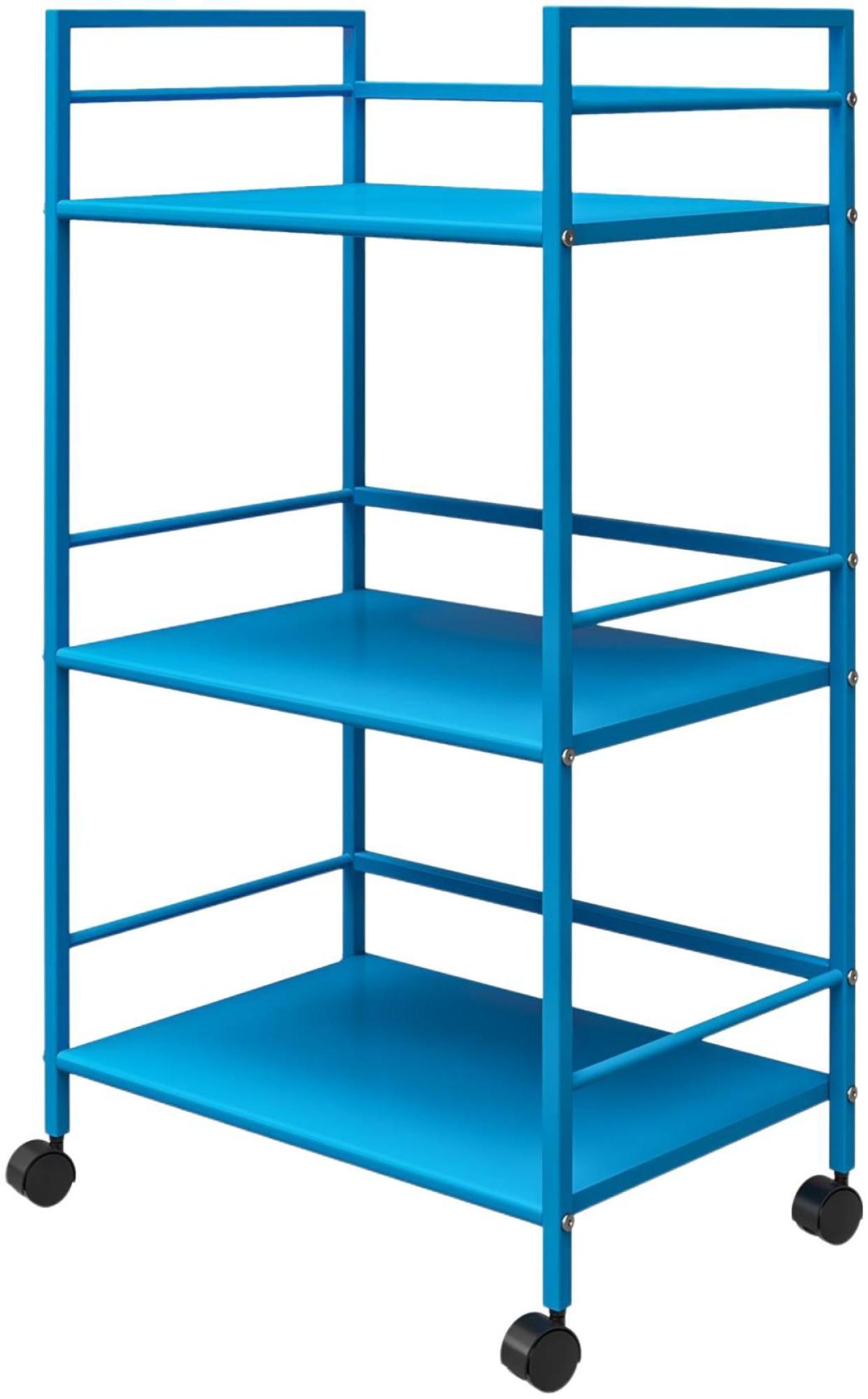 Novogratz Cache Rolling Cart - Blue - 7741810COMNUK