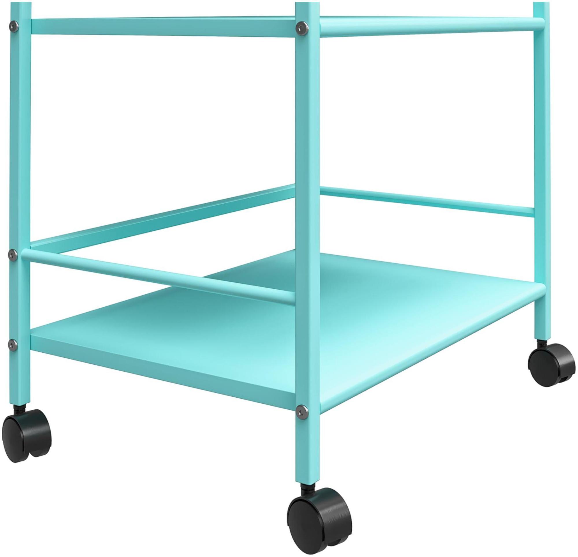 Novogratz Cache Rolling Cart - Mint - 7741811COMNUK