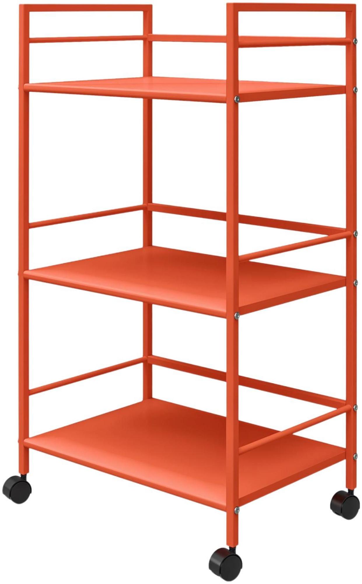 Novogratz Cache Rolling Cart - Orange - 7741813COMNUK