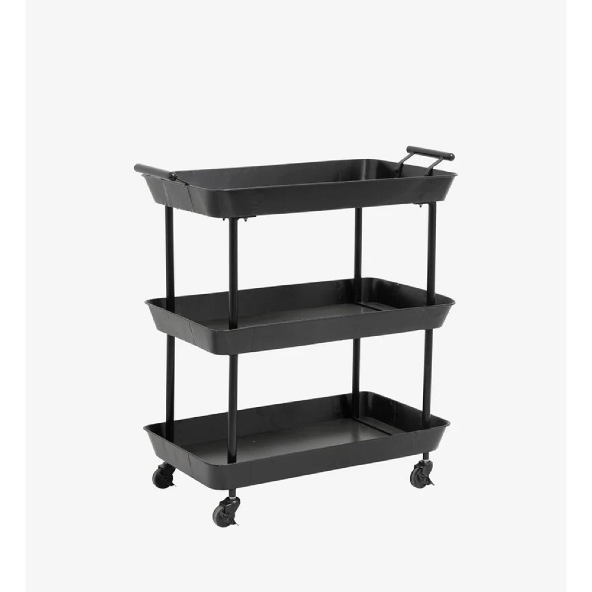 Trolley Table - Black