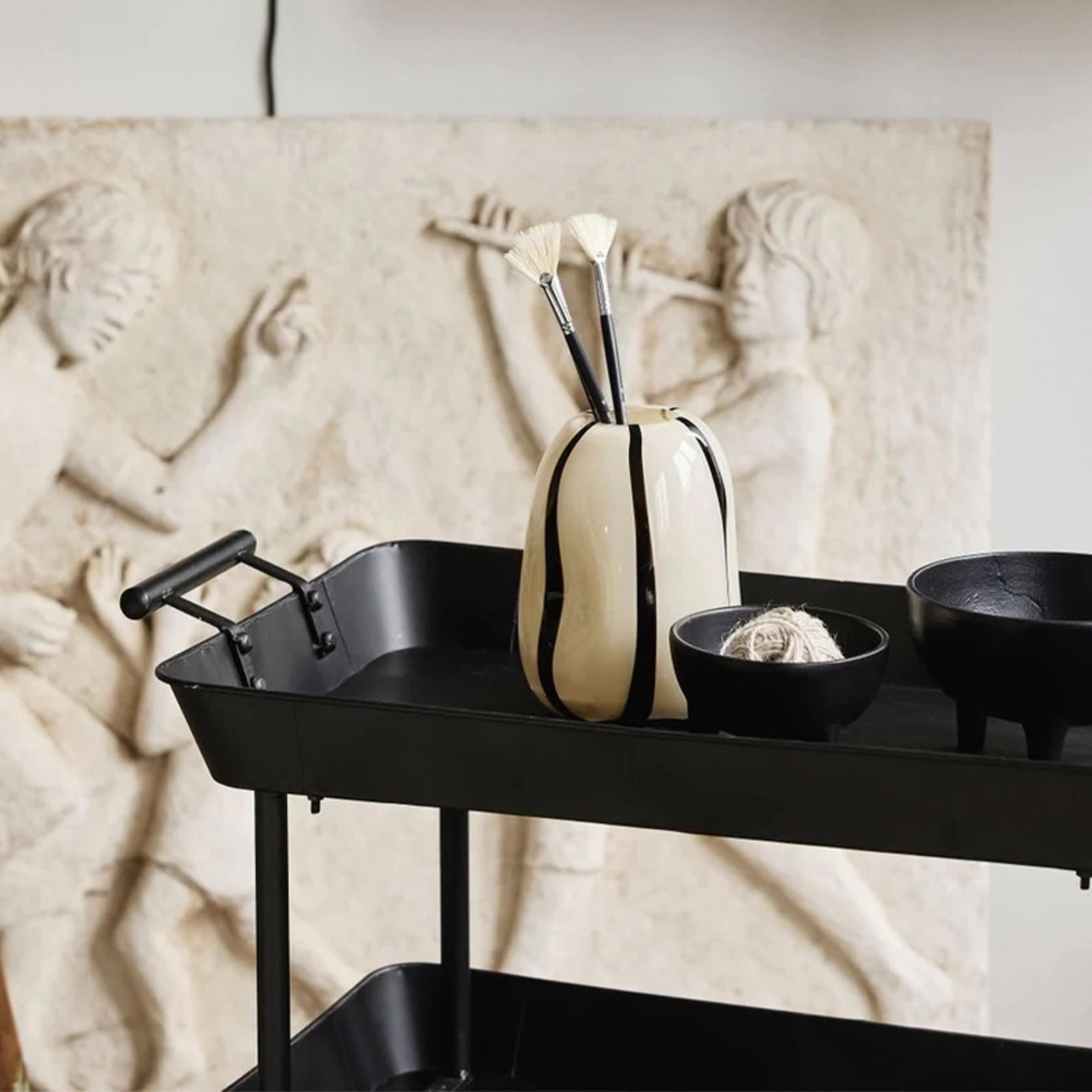 Trolley Table - Black